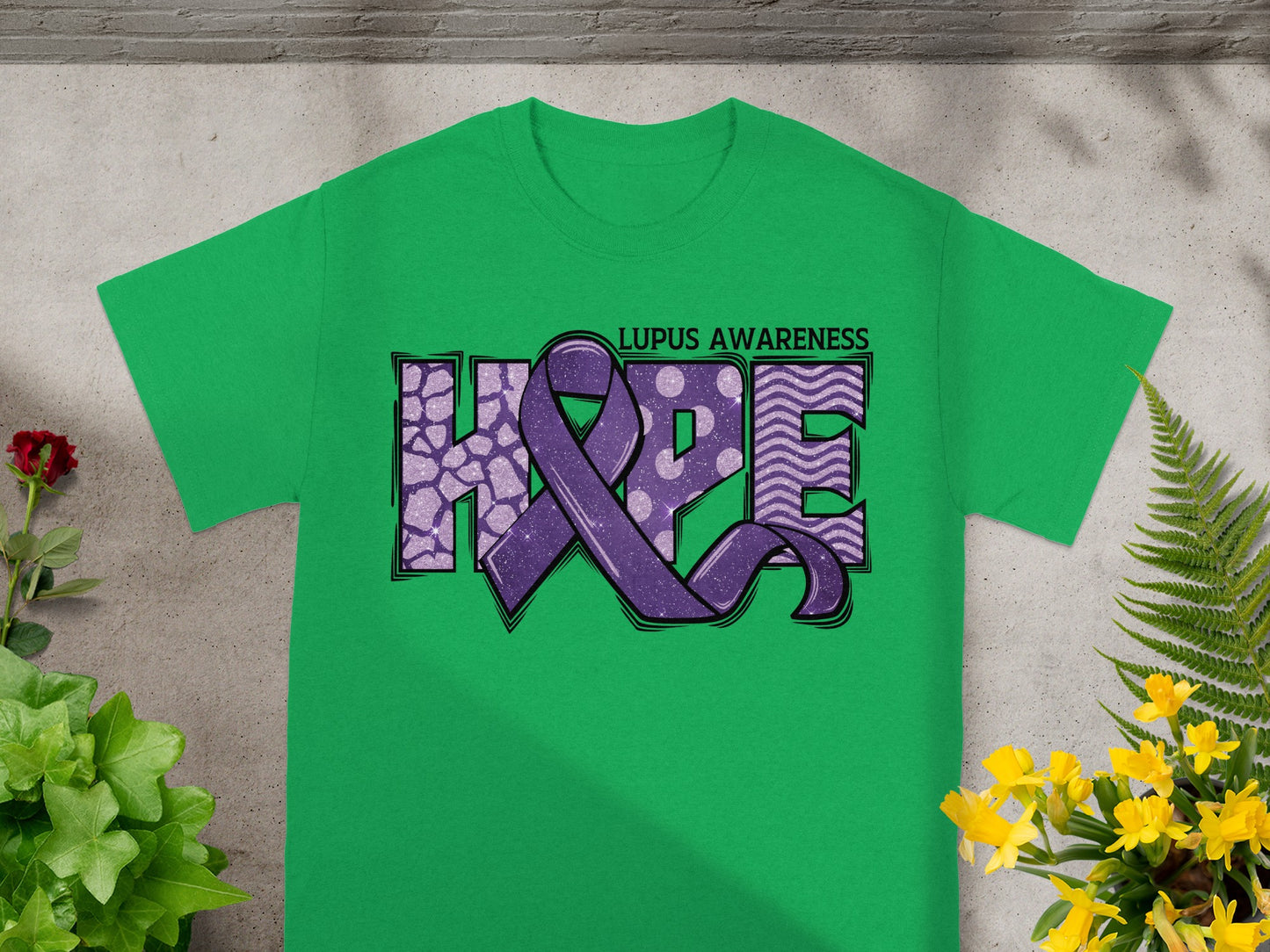 Lupus Awareness Hope Graphic T-shirt For Charity