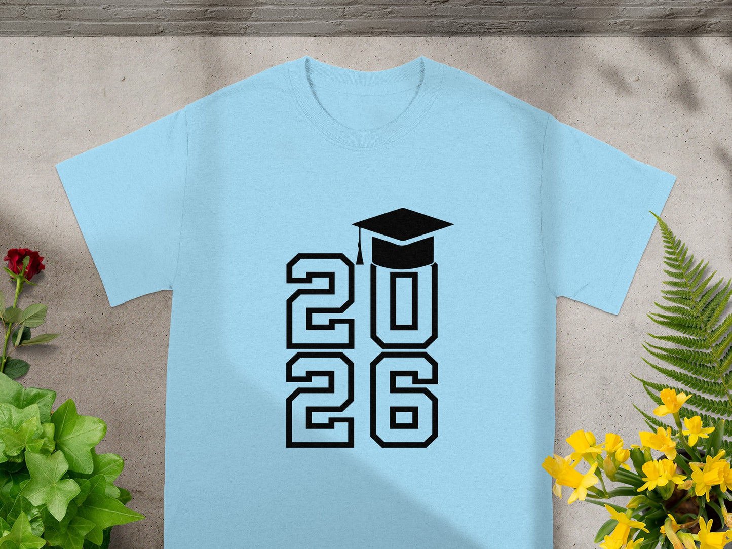 2026 Graduation Year Graphic T-shirt for Students