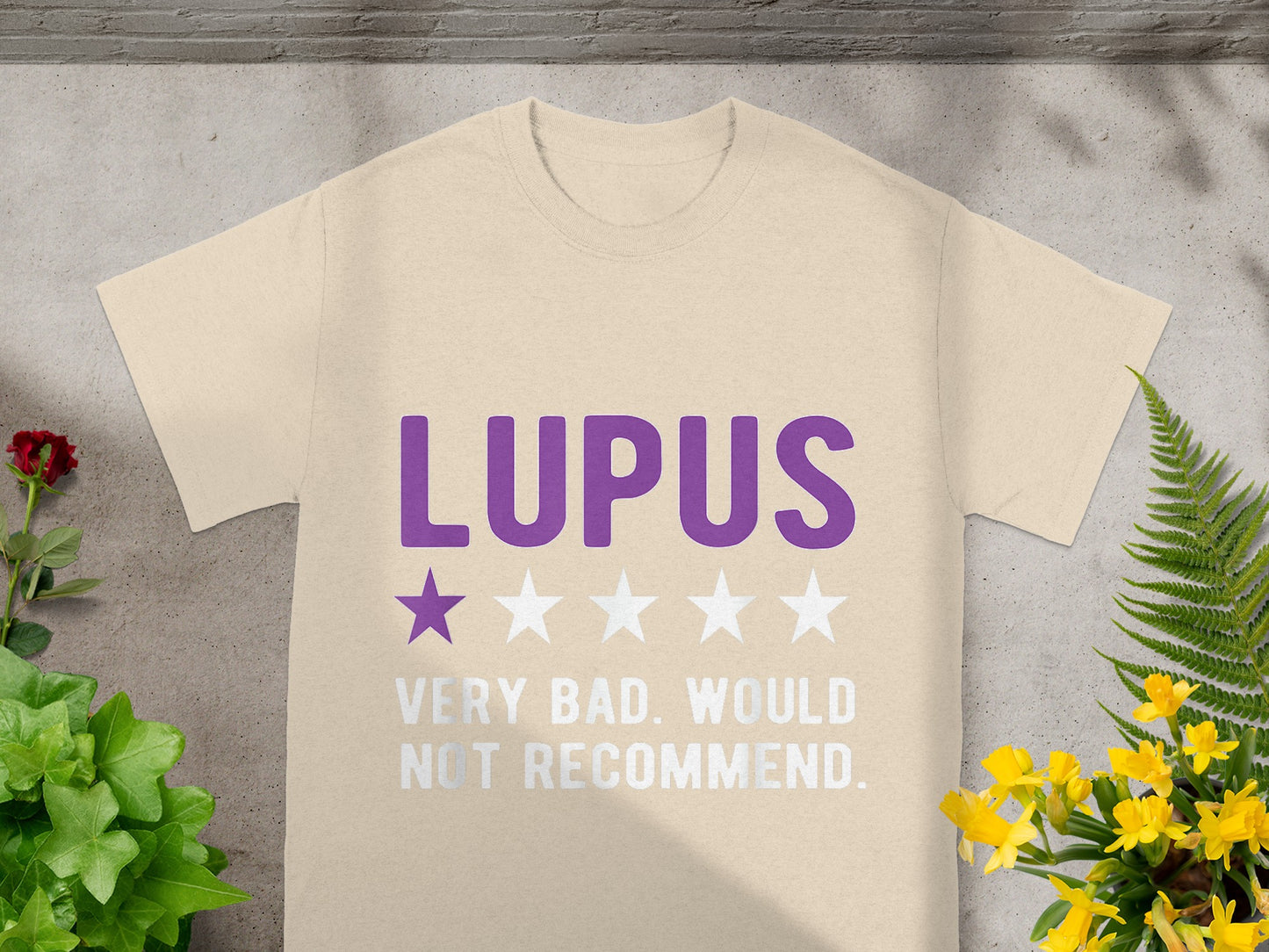 Lupus One Star Very Bad Would Not Recommend T-shirt