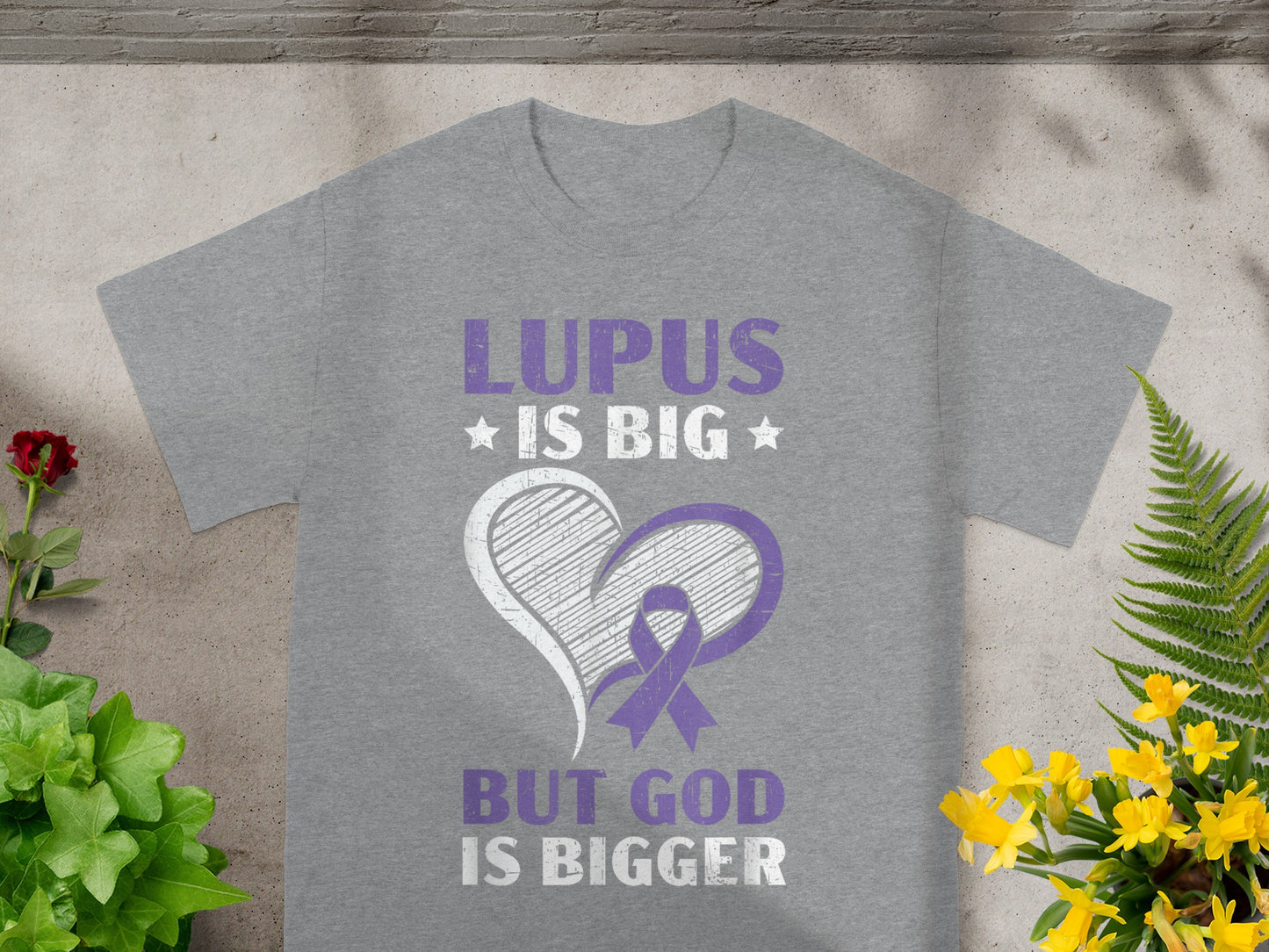 Lupus Is Big But God Is Bigger Graphic Tee