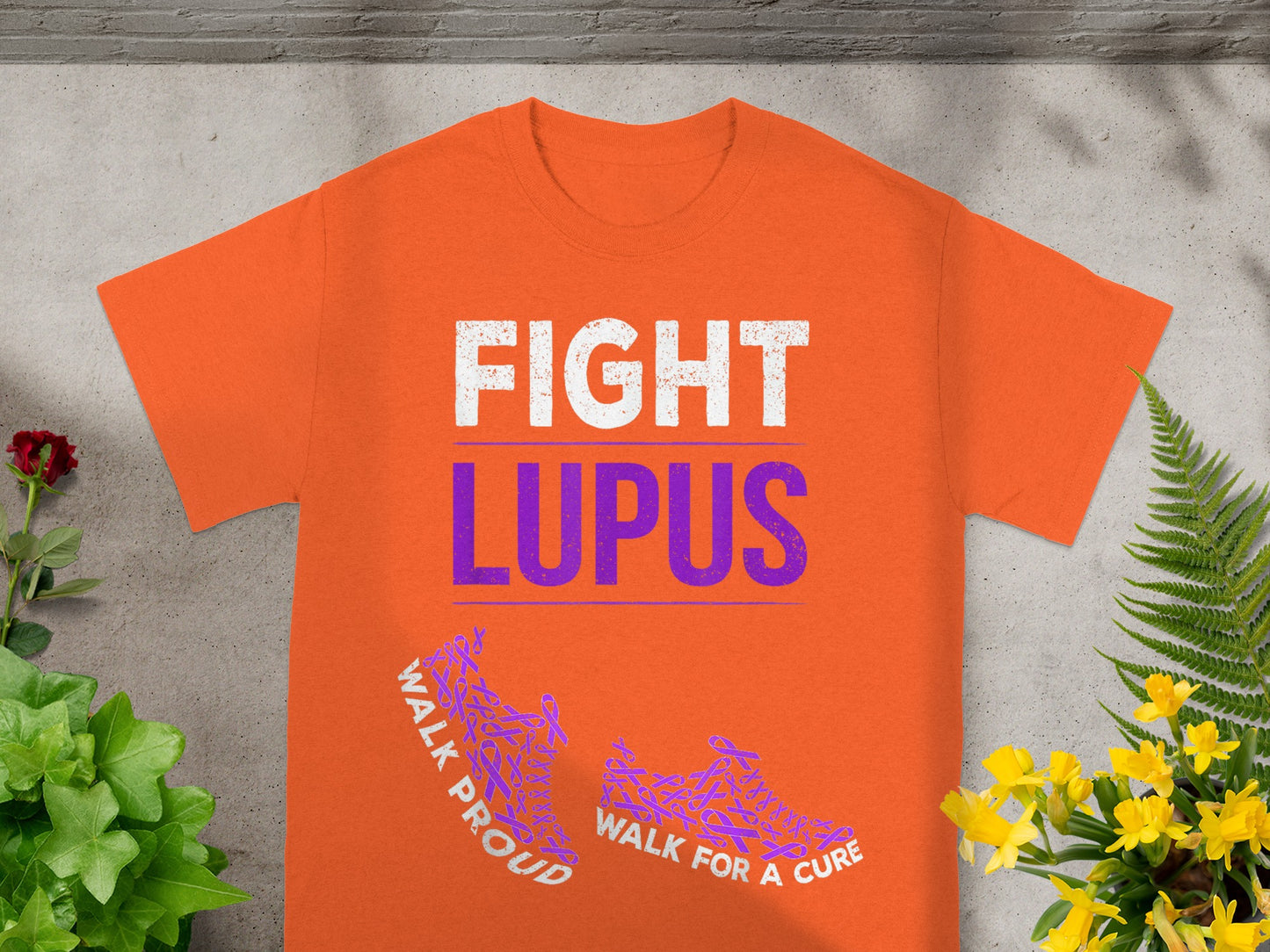 Fight Lupus Walk Proud Walk for a Cure T-shirt