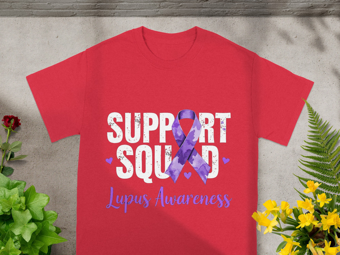 Support Squad Lupus Awareness T-Shirt for a cause