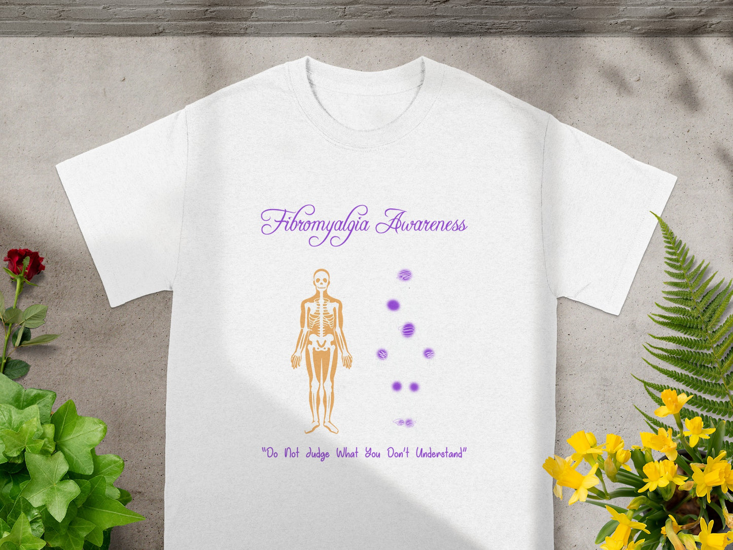 Fibromyalgia Awareness Do Not Judge T-Shirt
