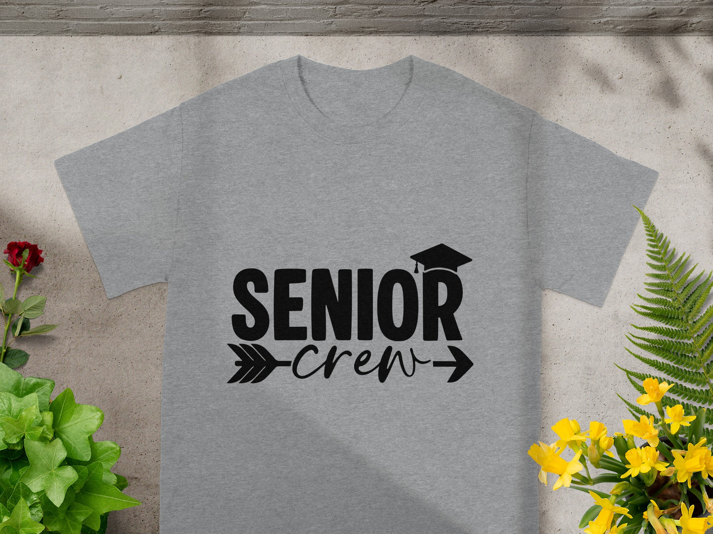 Senior Crew Graduation T-shirt for Celebrating Seniors