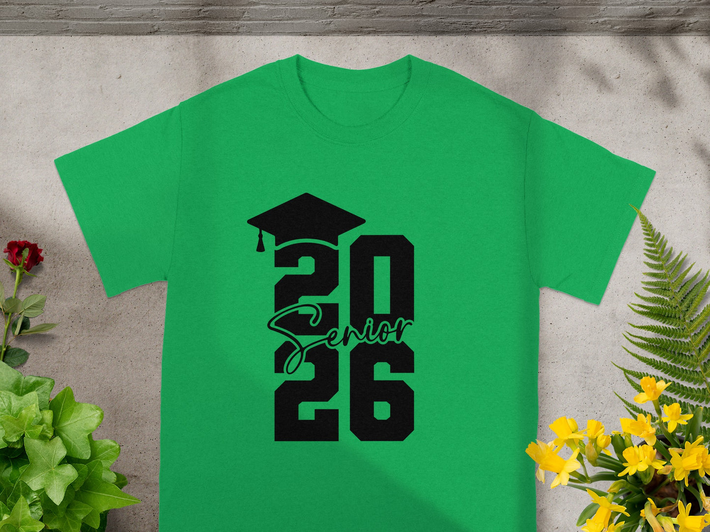 Senior 2026 Graduation Year T-Shirt for Students