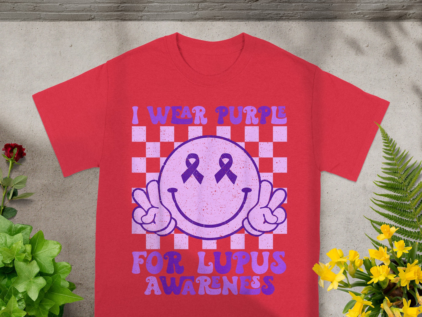 I Wear Purple for Lupus Awareness Graphic T-Shirt