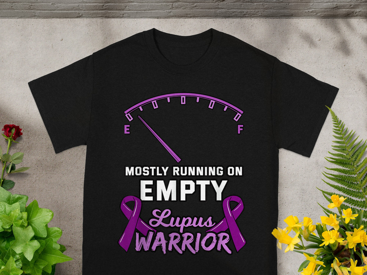 Mostly Running On Empty Lupus Warrior T-shirt