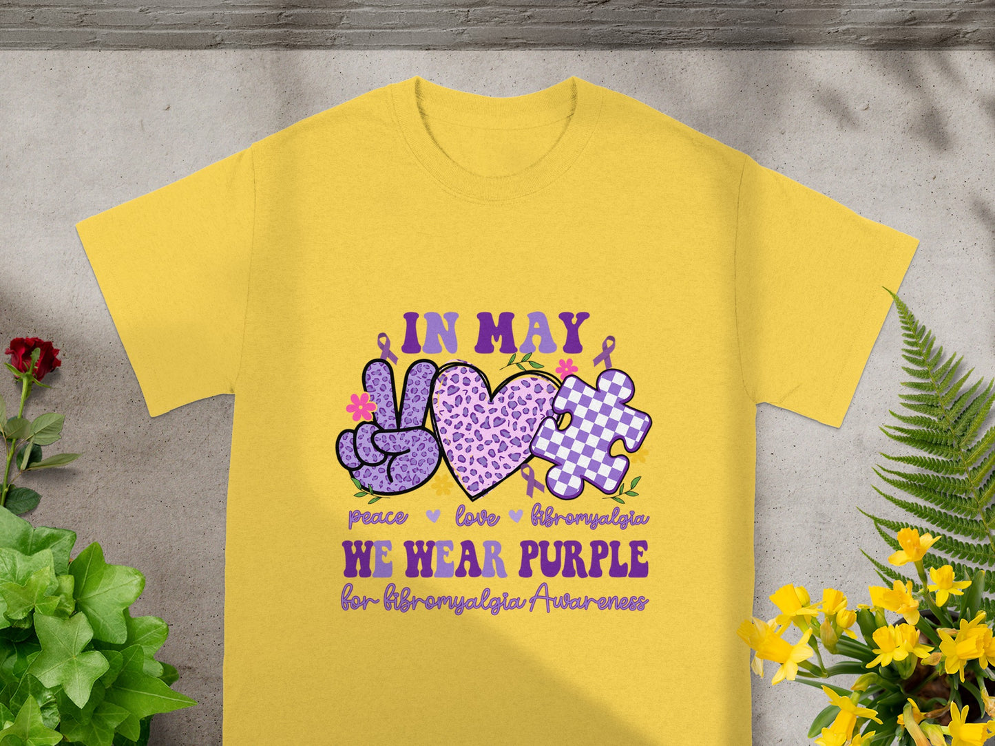In May We Wear Purple for Fibromyalgia Awareness Product