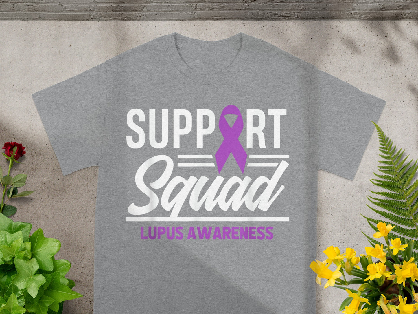 Support Squad Lupus Awareness T-shirt