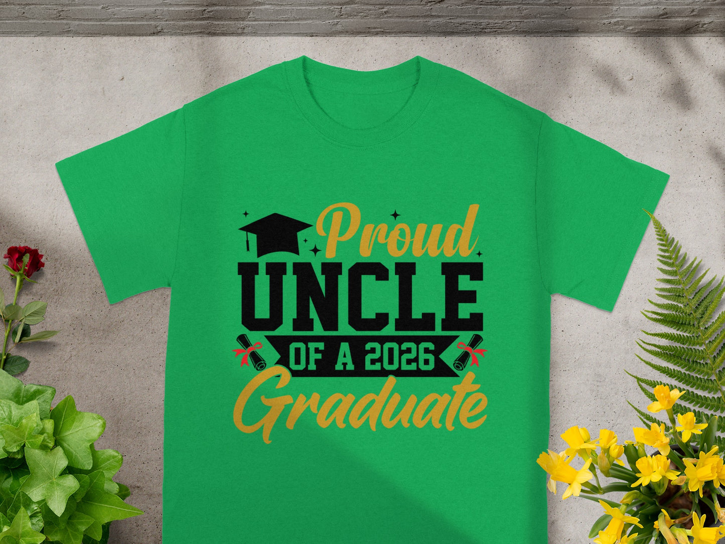 Proud Uncle of a 2026 Graduate T-shirt