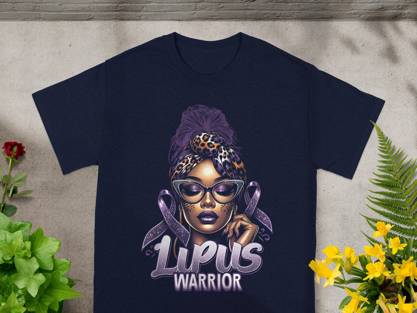 Lupus Warrior Stylish Graphic Tee for Awareness