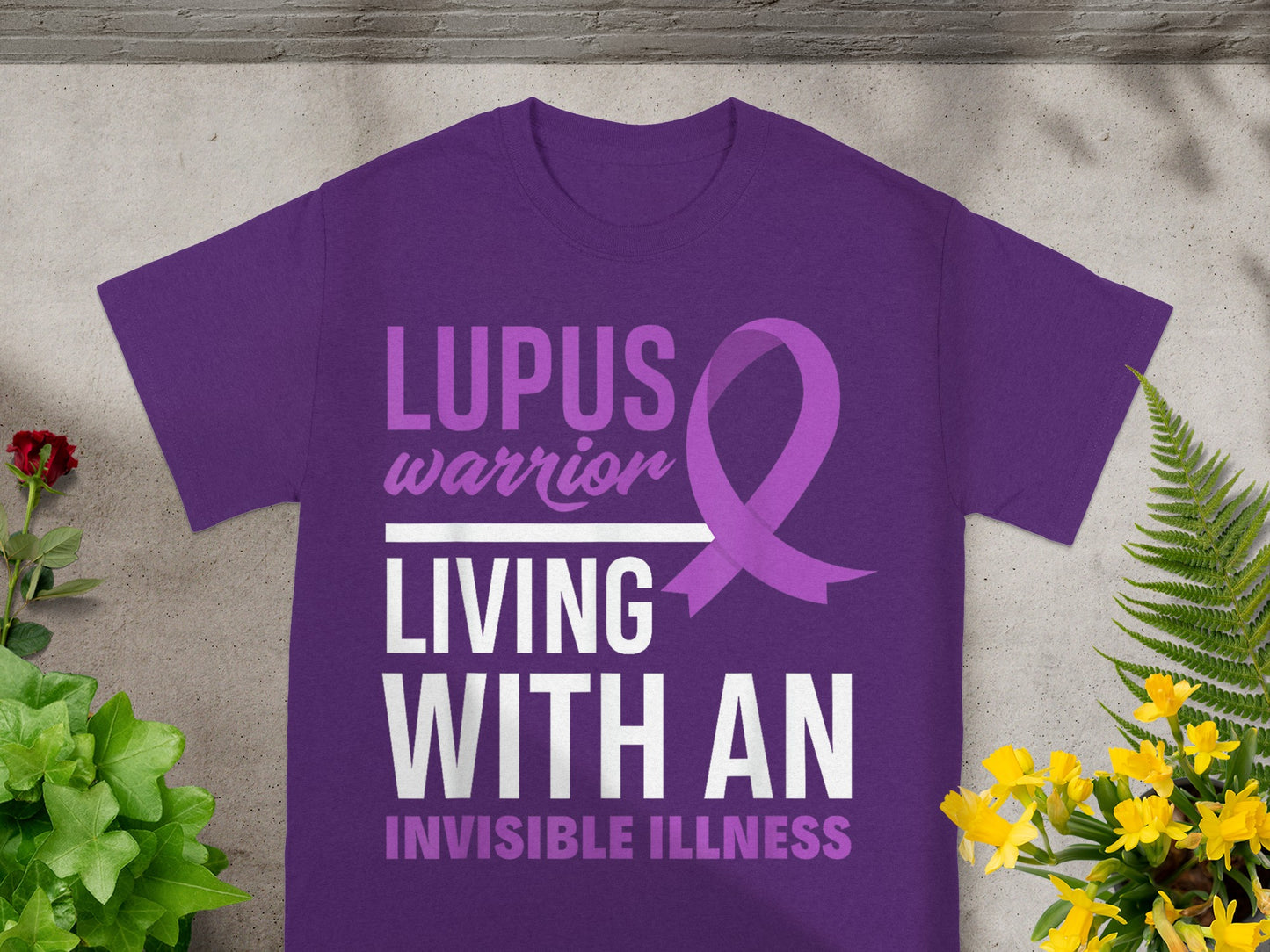 Lupus Warrior Living With An Invisible Illness Shirt