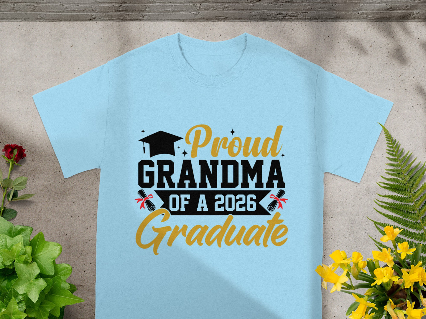 Proud Grandma of a 2026 Graduate T-shirt