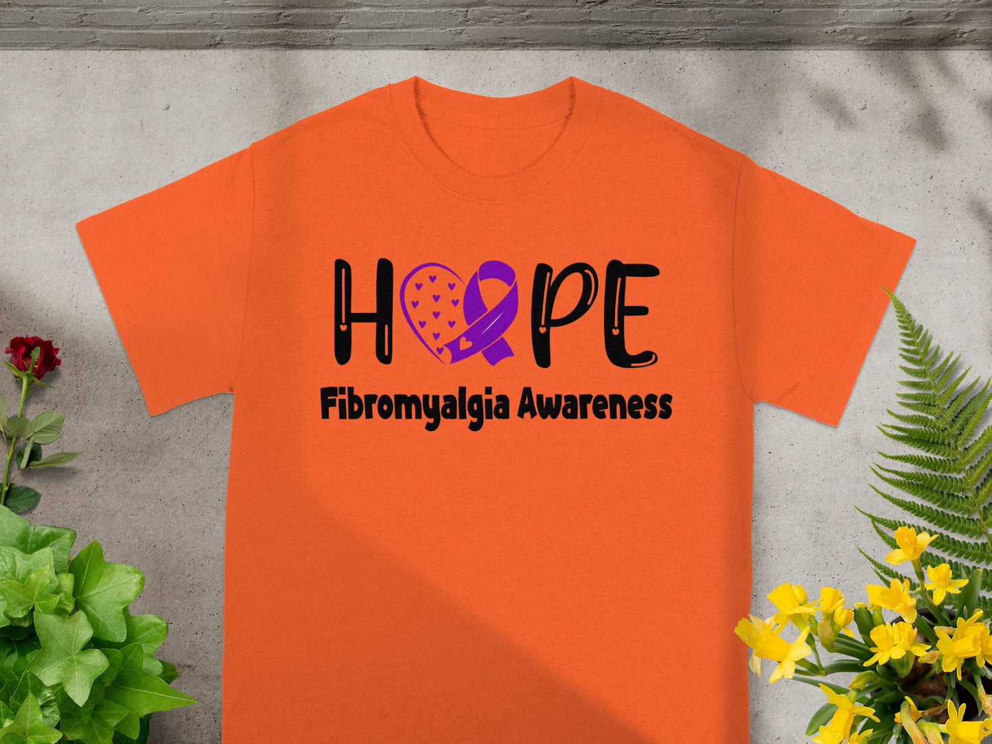 Hope Fibromyalgia Awareness Graphic Tee