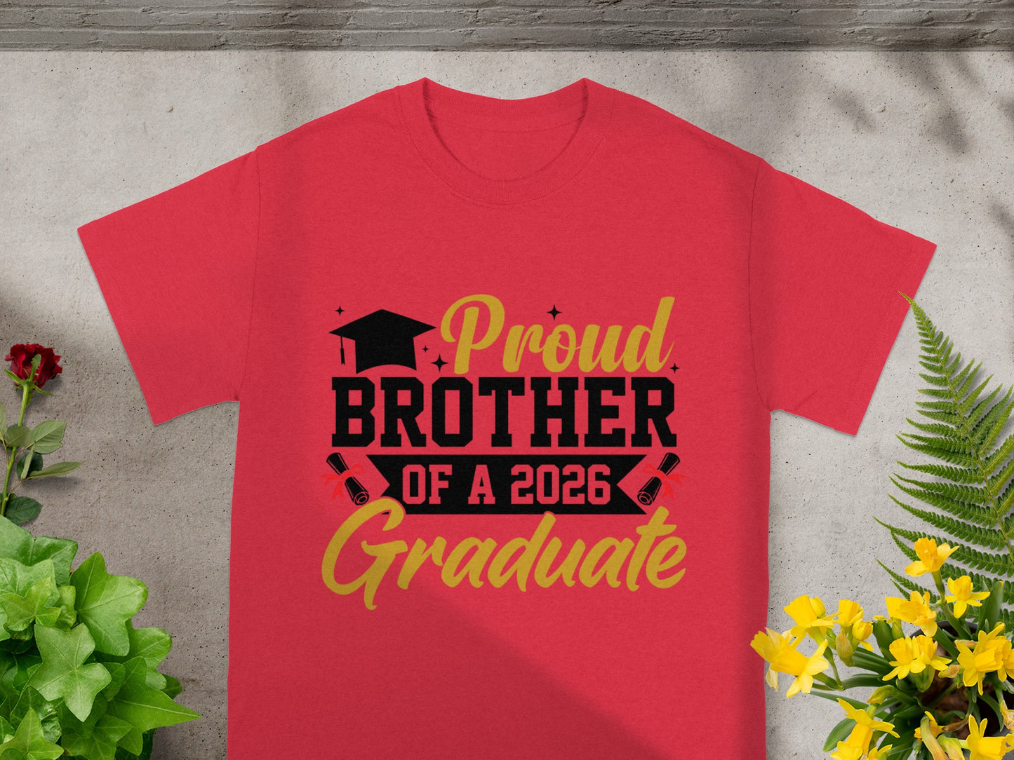 Proud Brother of a 2026 Graduate T-shirt