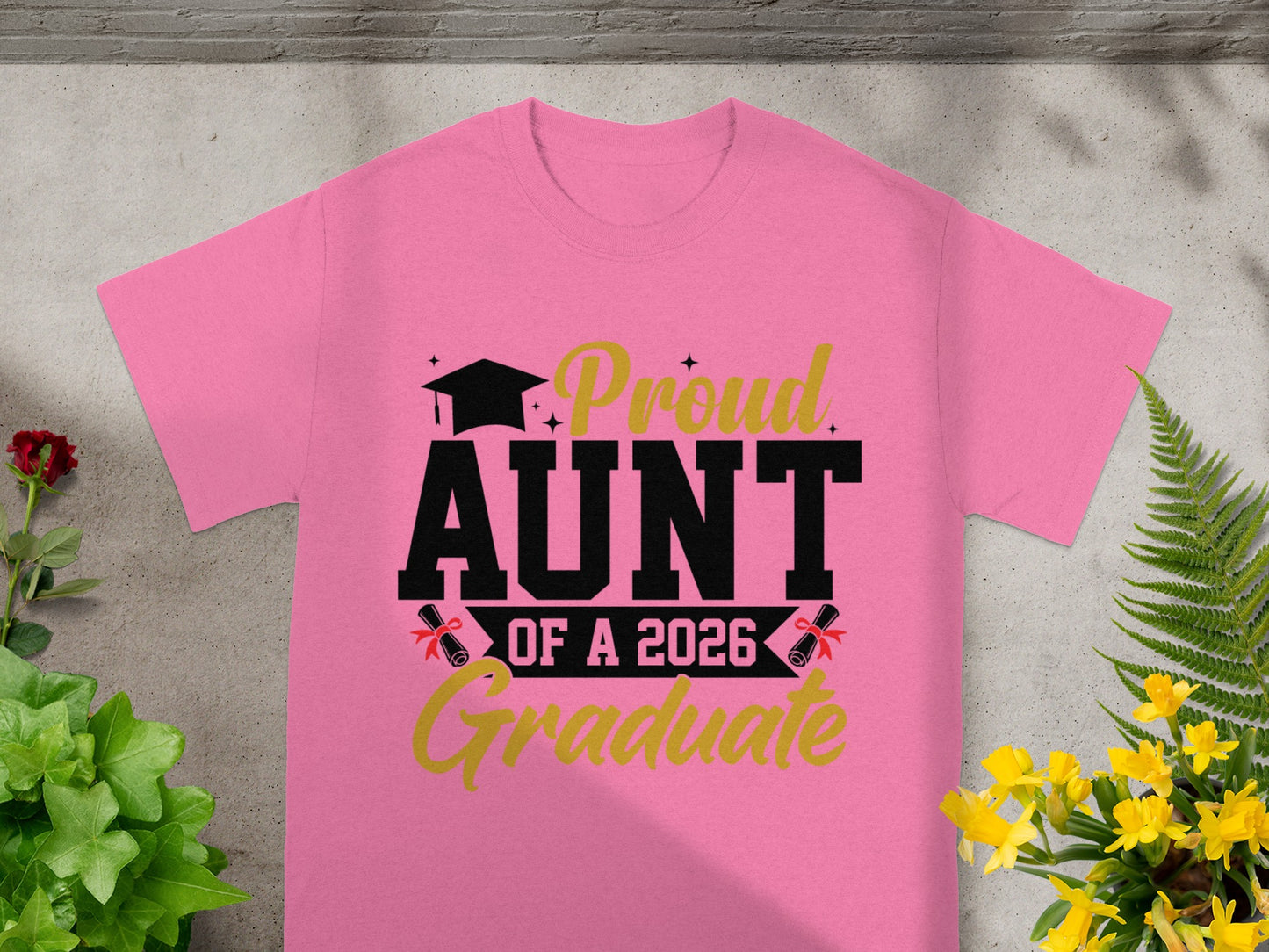 Proud Aunt Of A 2026 Graduate T-shirt