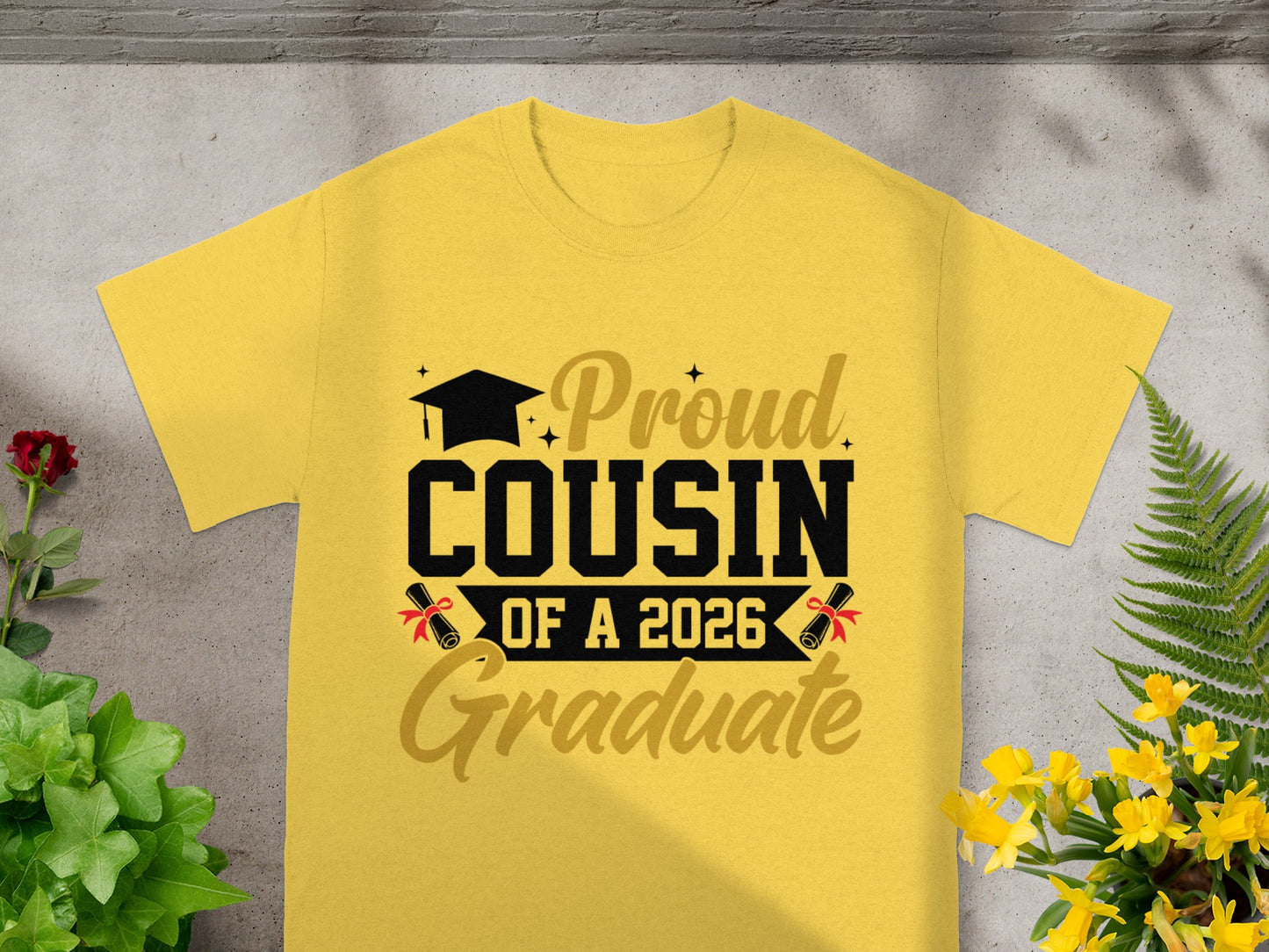 Proud Cousin of a 2026 Graduate Graphic T-shirt