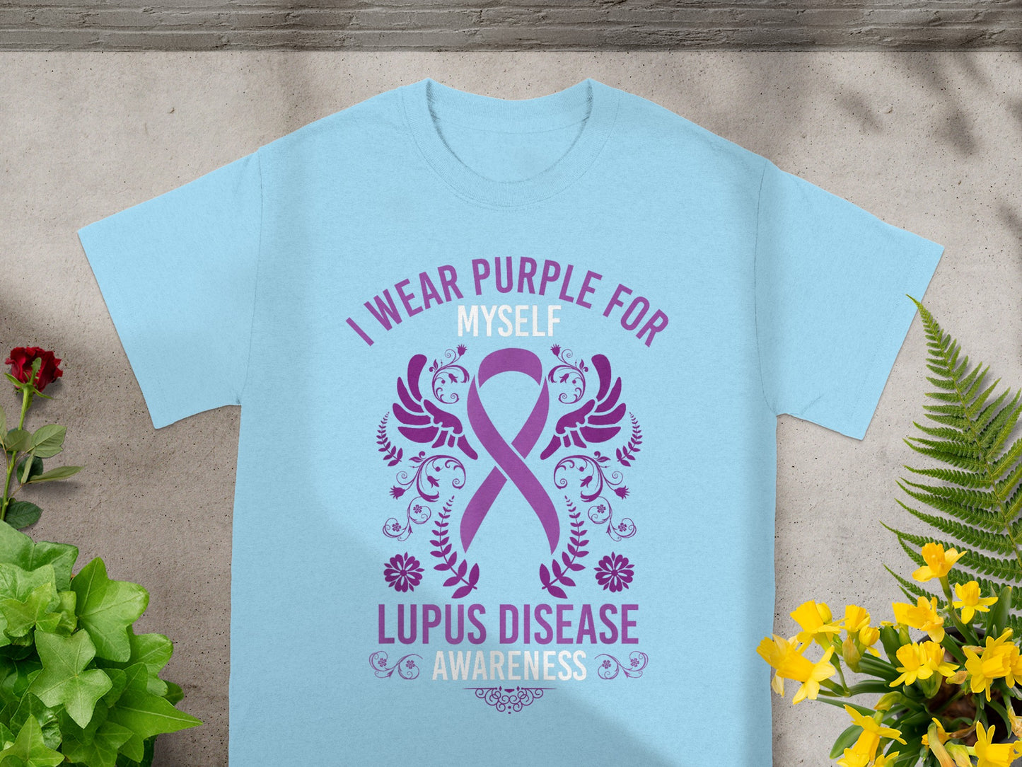 I Wear Purple For Myself Lupus Disease Awareness product