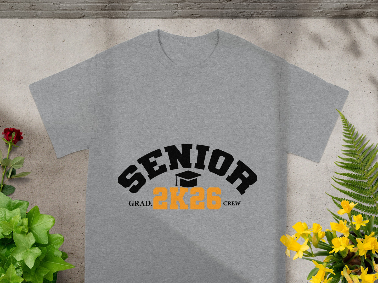 Senior Grad 2K26 Crew Unisex Graduation Shirt