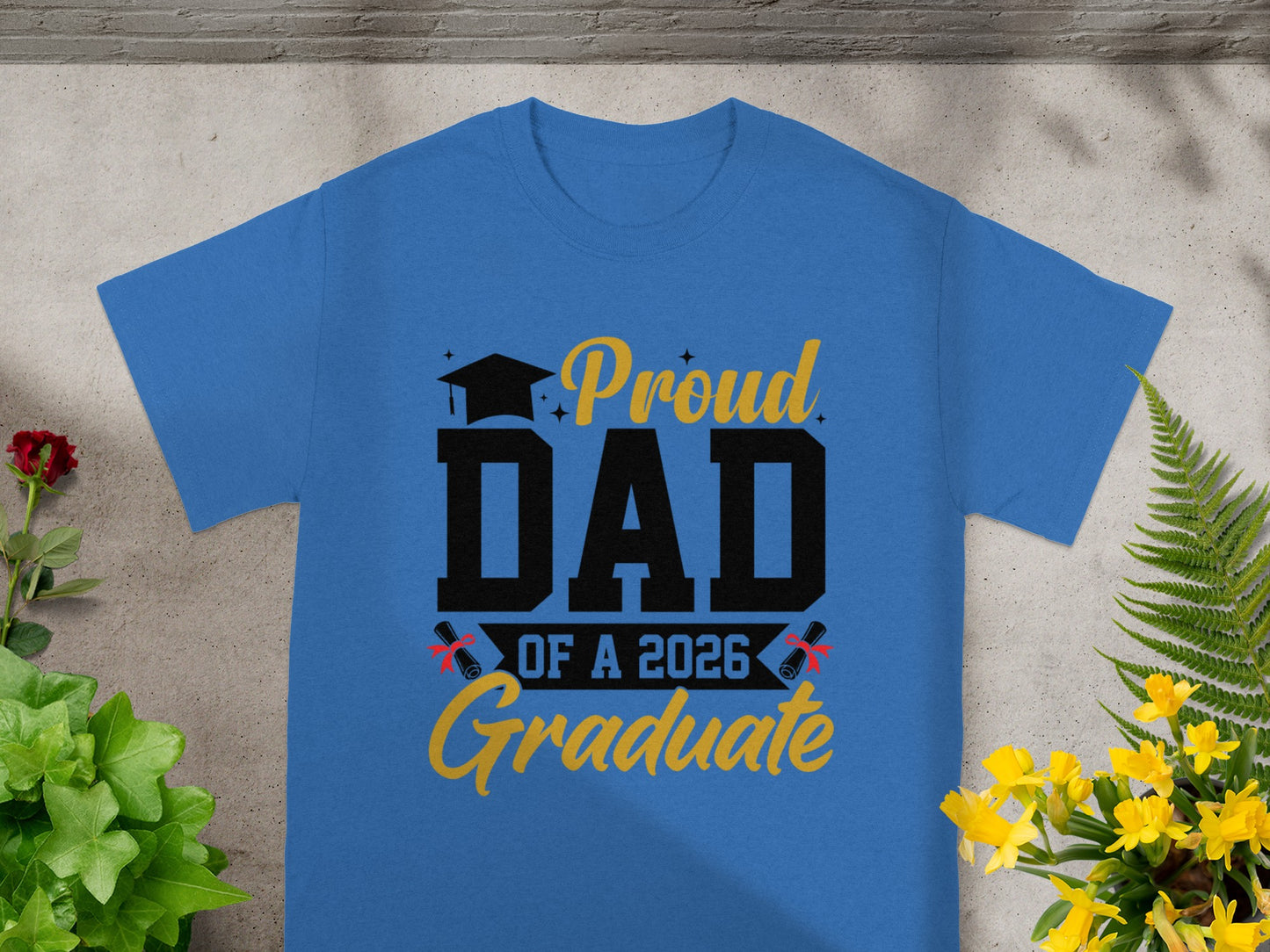 Proud Dad of a 2026 Graduate T-shirt