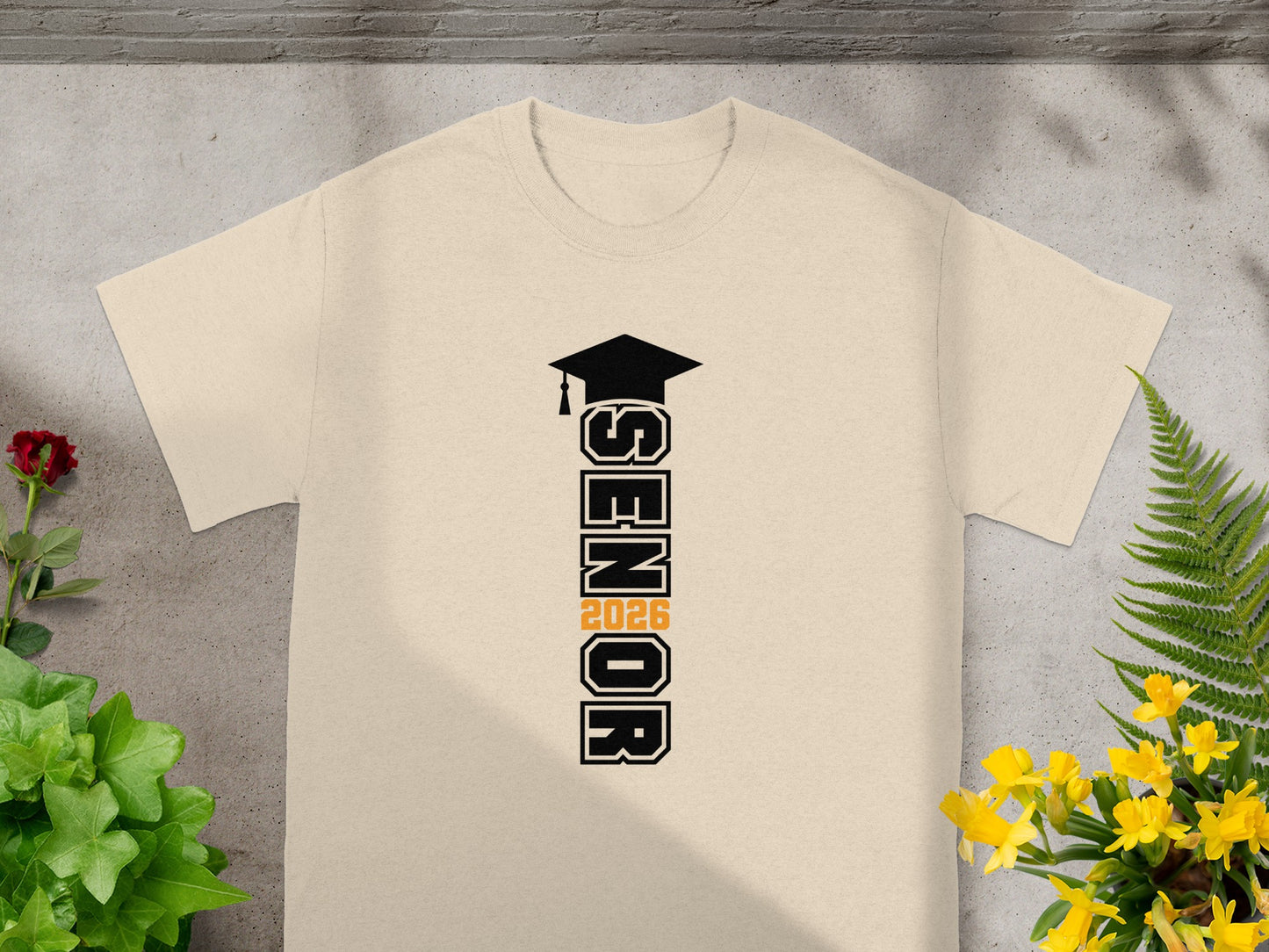 Senior 2026 Graduation Cap Design T-shirt