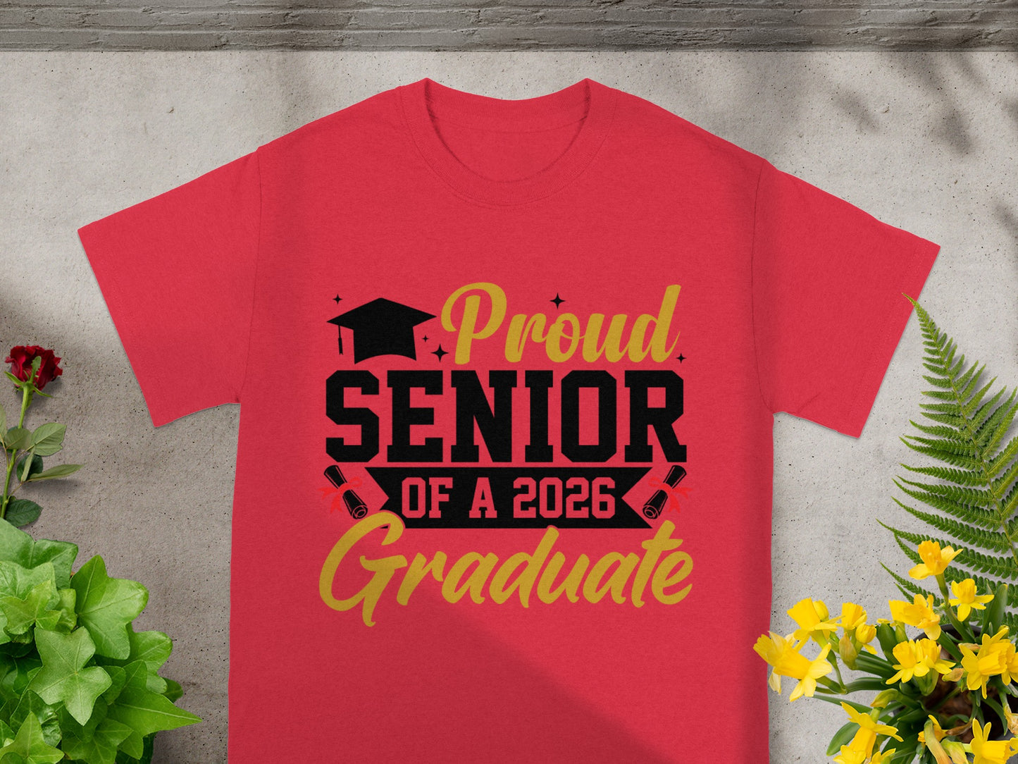 Proud Senior of a 2026 Graduate T-Shirt