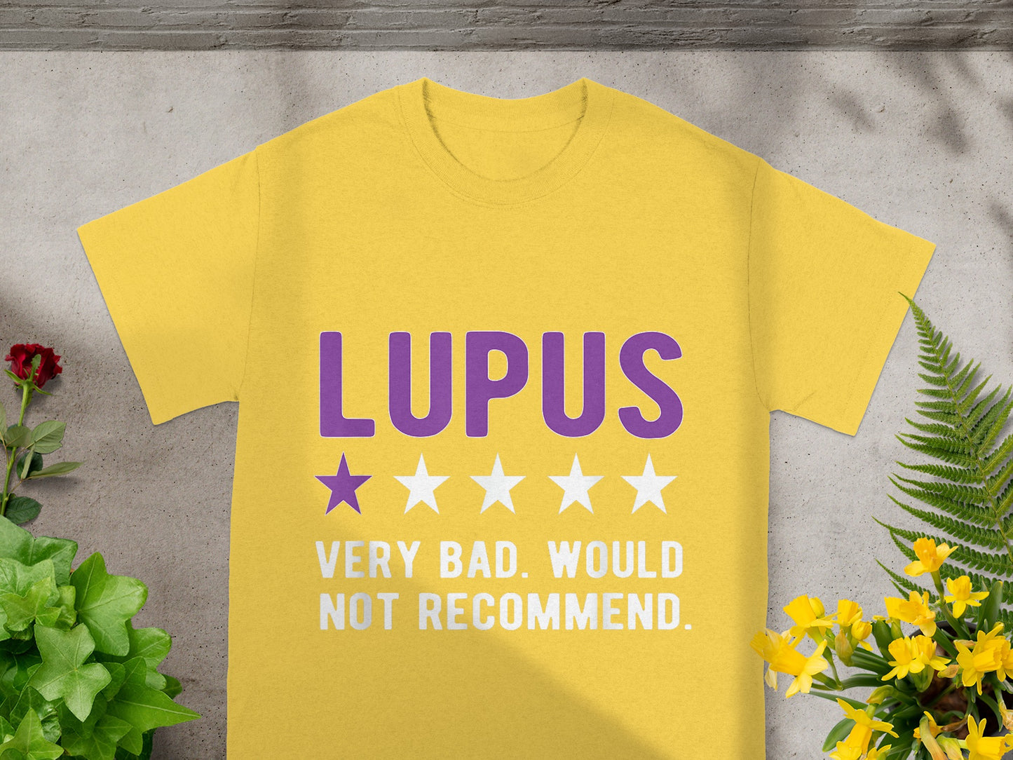 Lupus Very Bad Would Not Recommend T-shirt