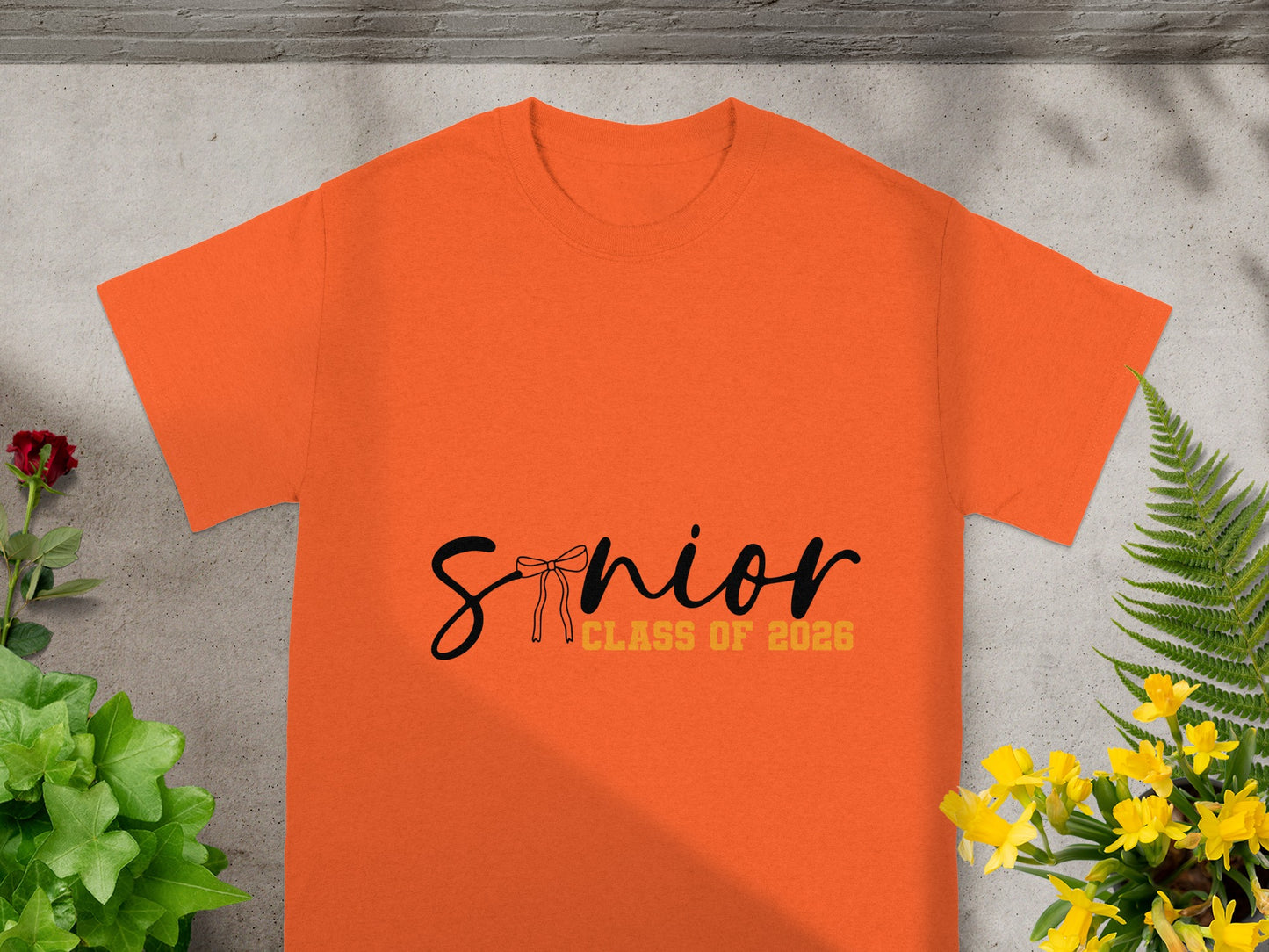 Senior Class of 2026 Printed T-Shirt for Students