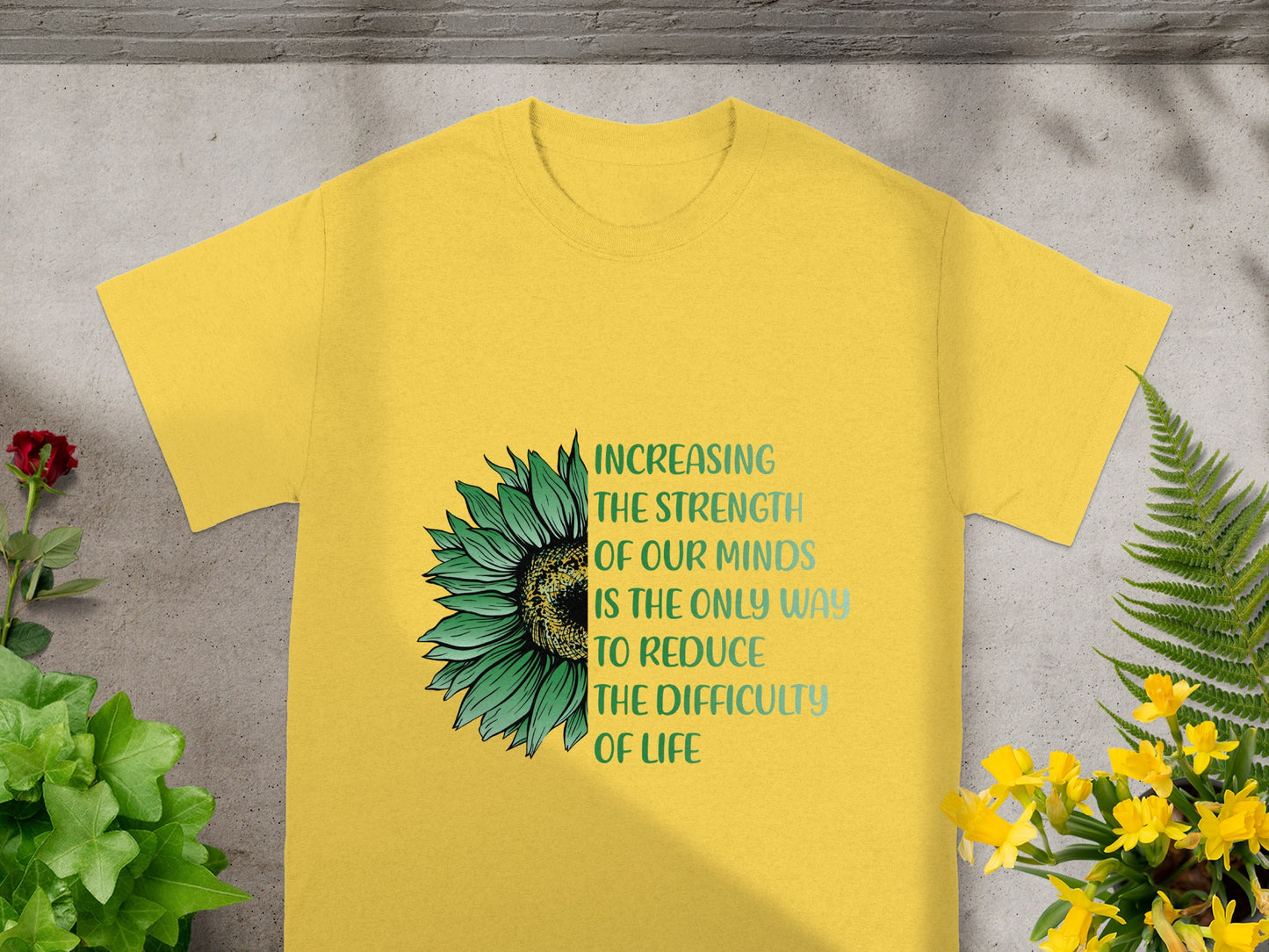 Increasing The Strength Of Our Minds Yellow Shirt