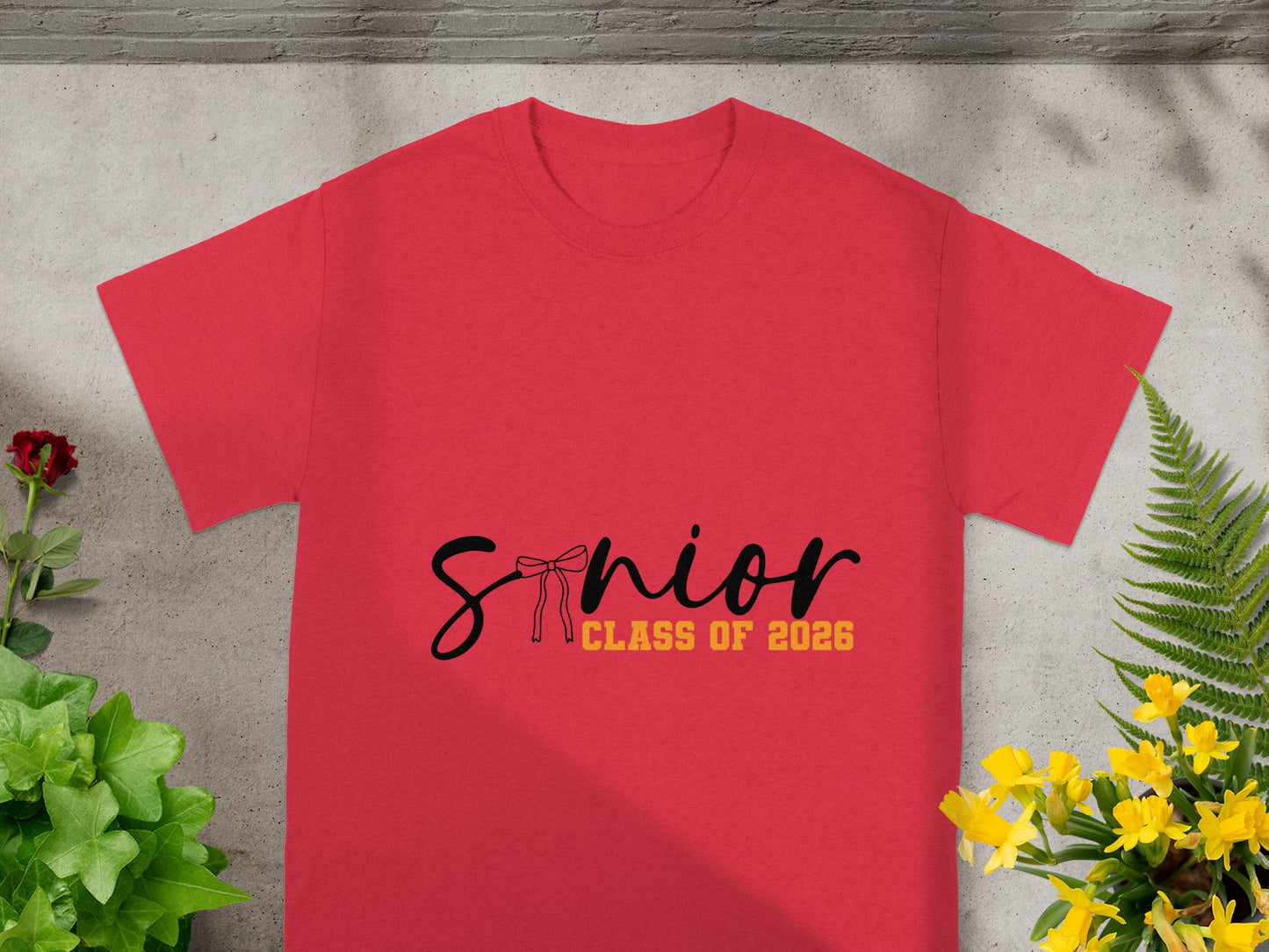 Senior Class of 2026 Graphic Tee Casual Shirt