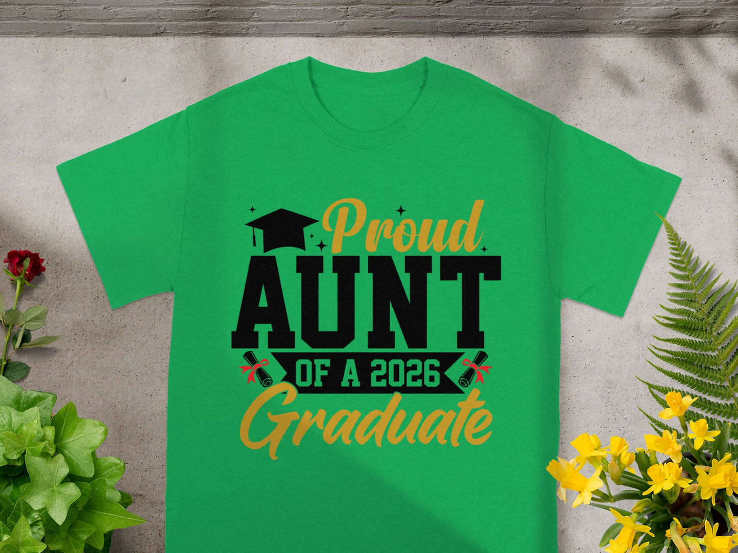 Proud Aunt of a 2026 Graduate T-shirt