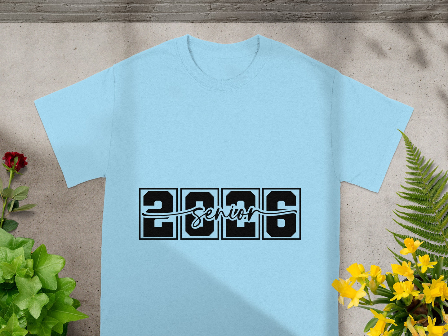 Class of 2026 Senior Graphic T-Shirt for Graduates