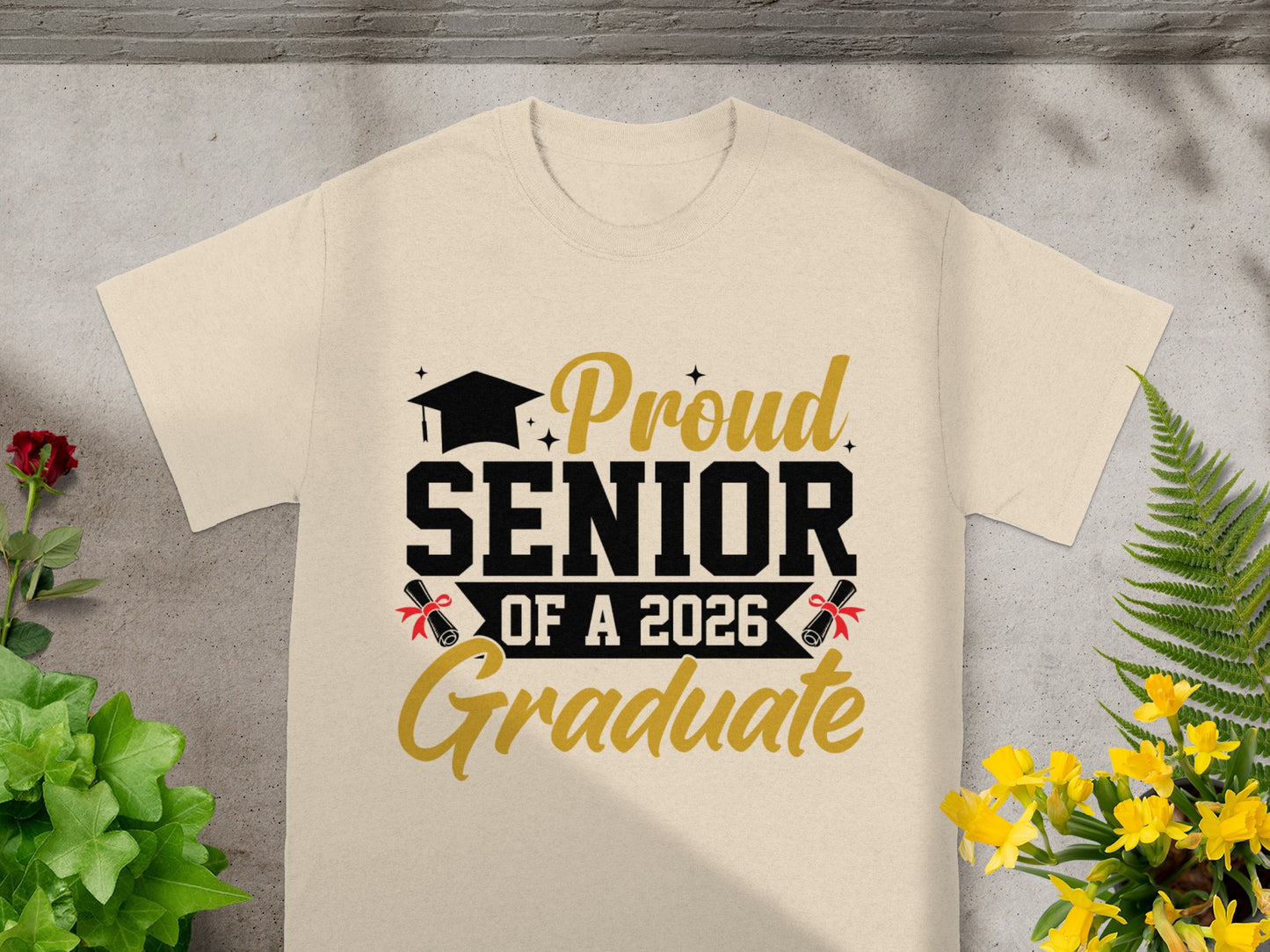 Proud Senior of a 2026 Graduate T-shirt