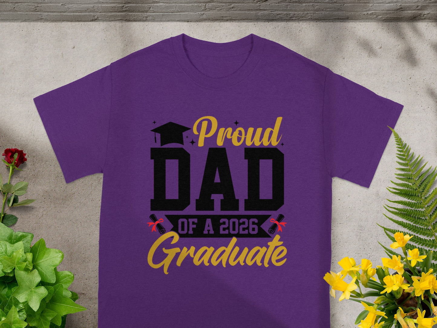 Proud Dad of a 2026 Graduate T-Shirt