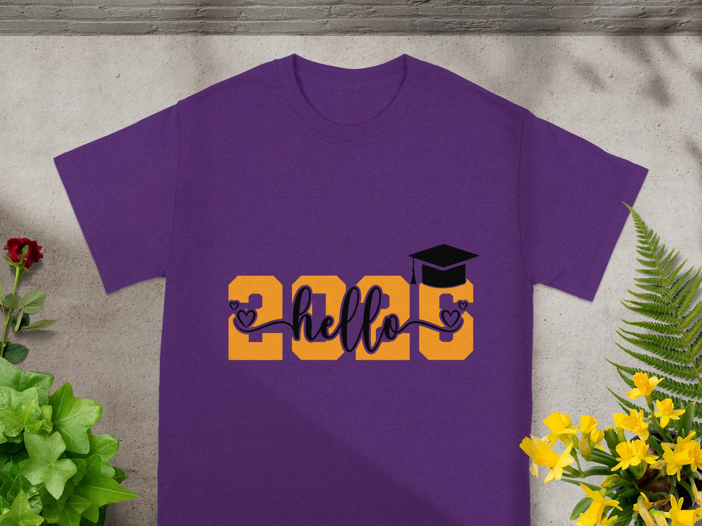 Hello 2025 Graduation T-Shirt for Class of 2025