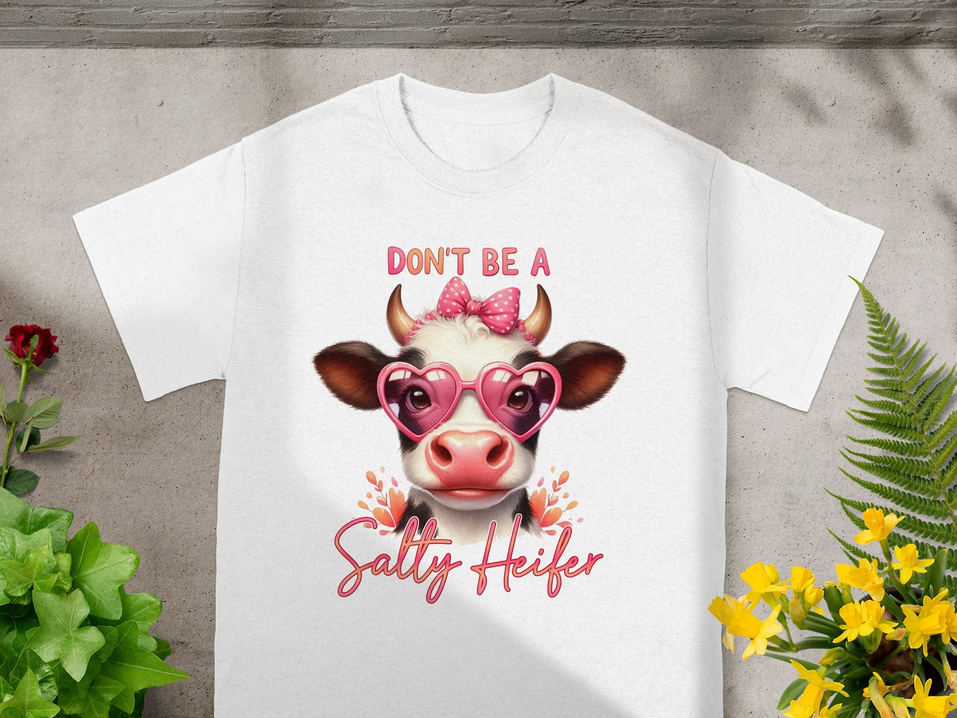 Don't Be A Salty Heifer Graphic T-Shirt