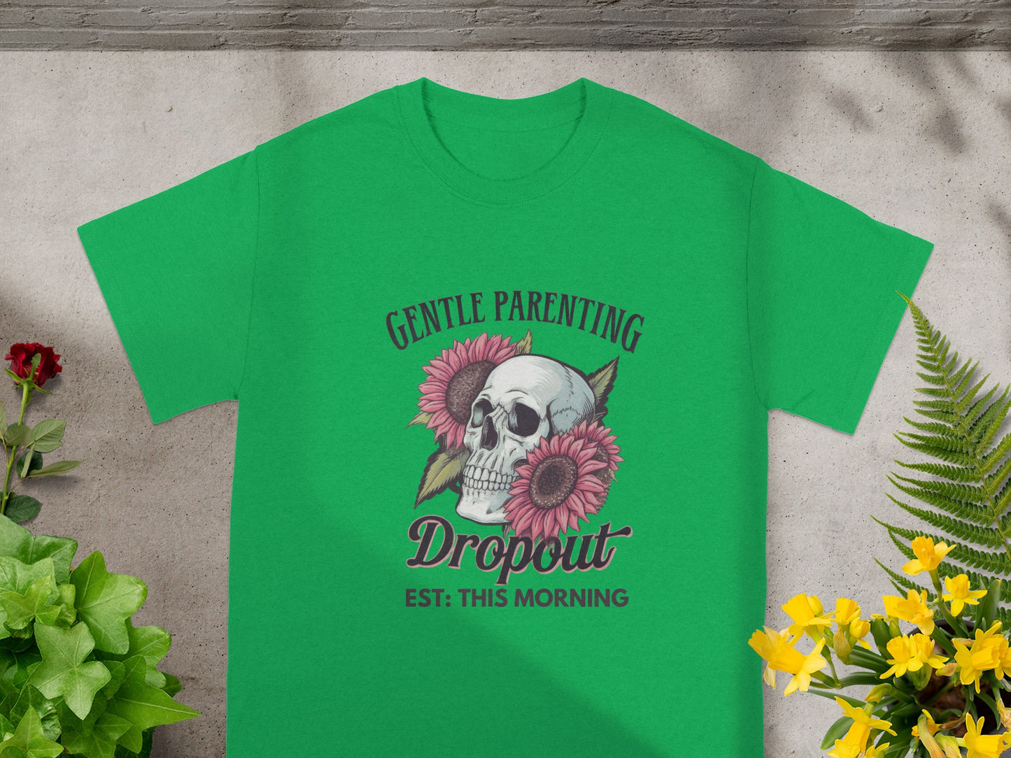 Gentle Parenting Dropout Skull Design Shirt