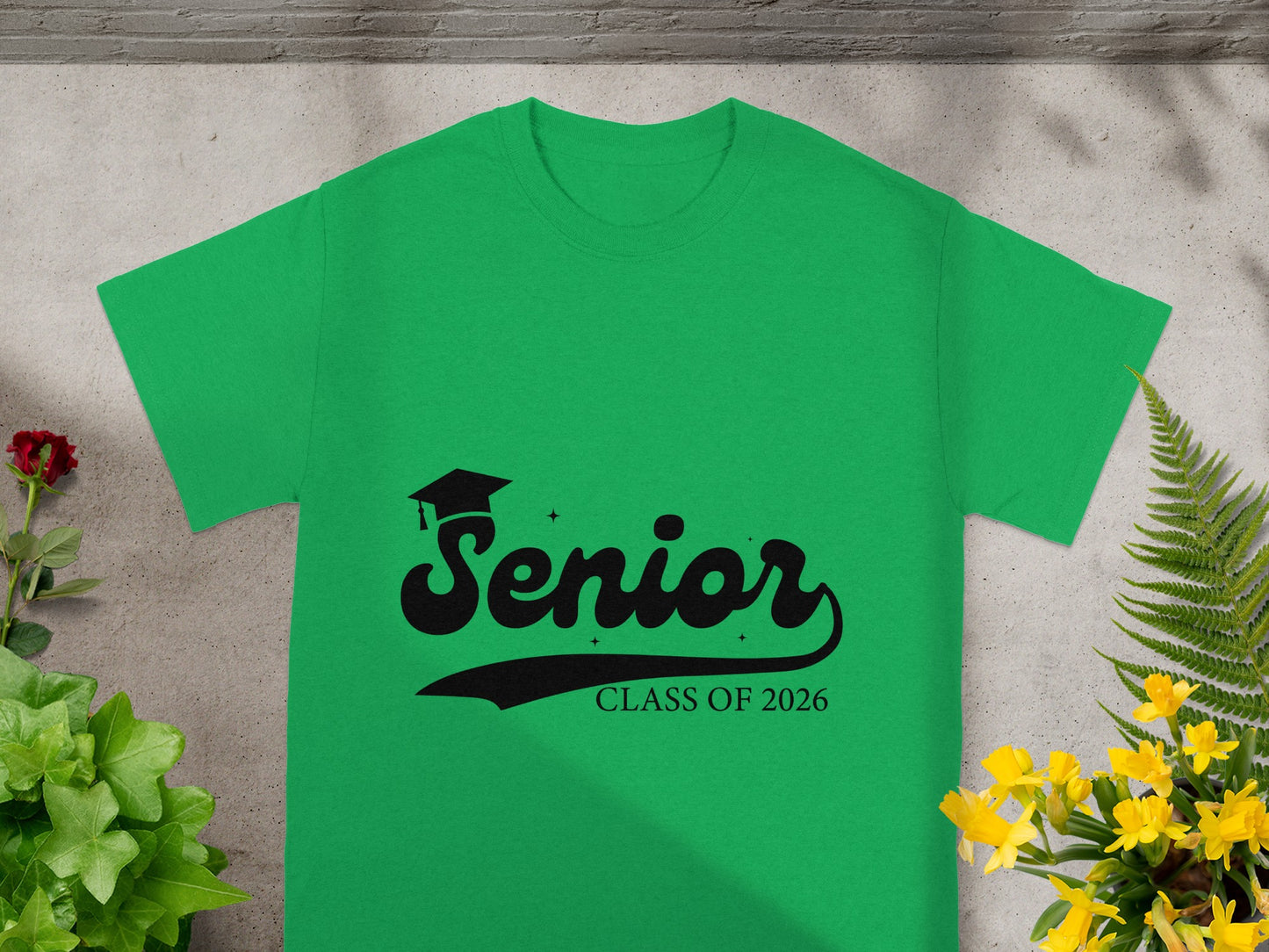 Senior Class of 2026 Green Graduation T-shirt Product