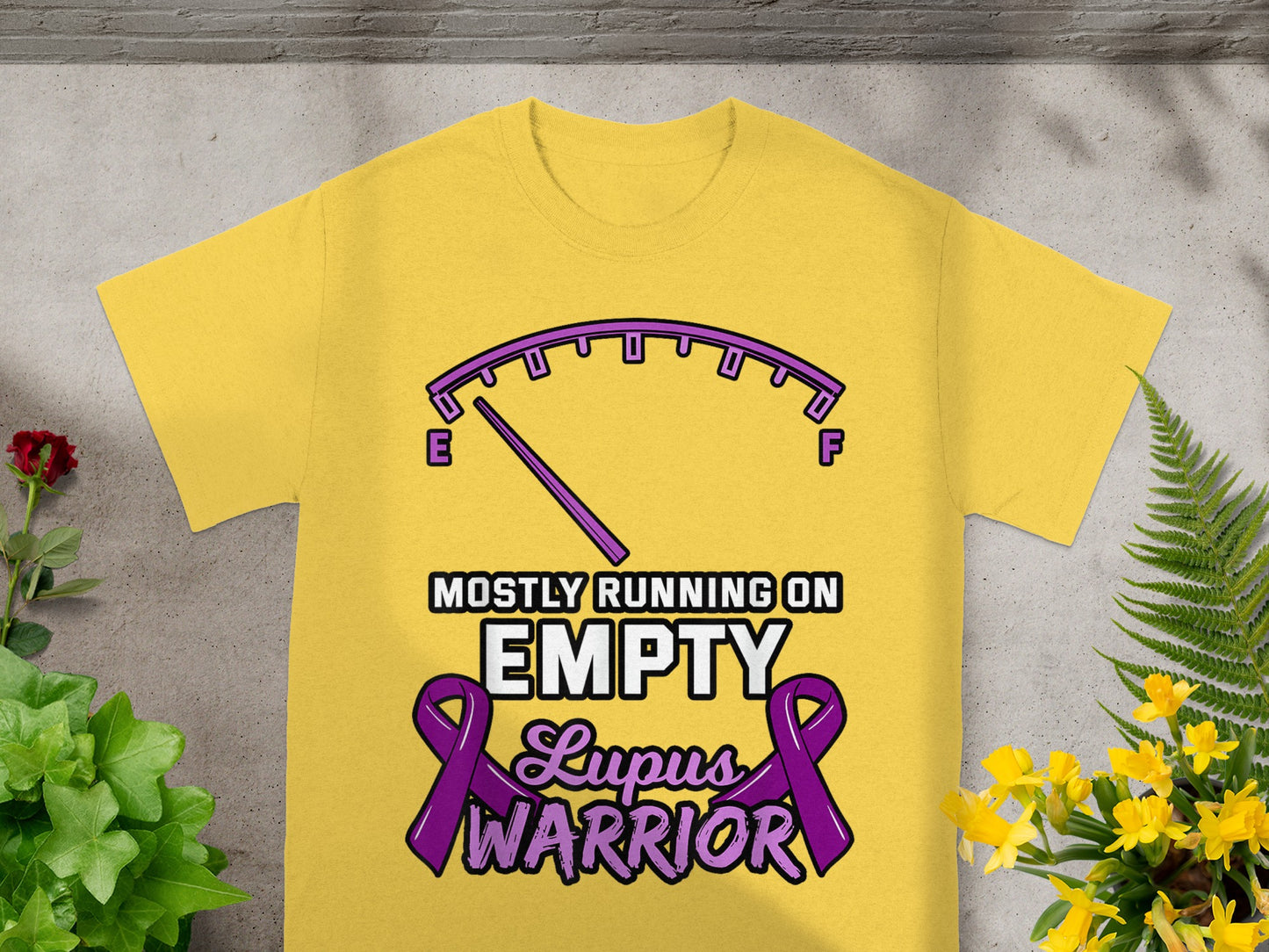 Mostly Running on Empty Lupus Warrior T-shirt