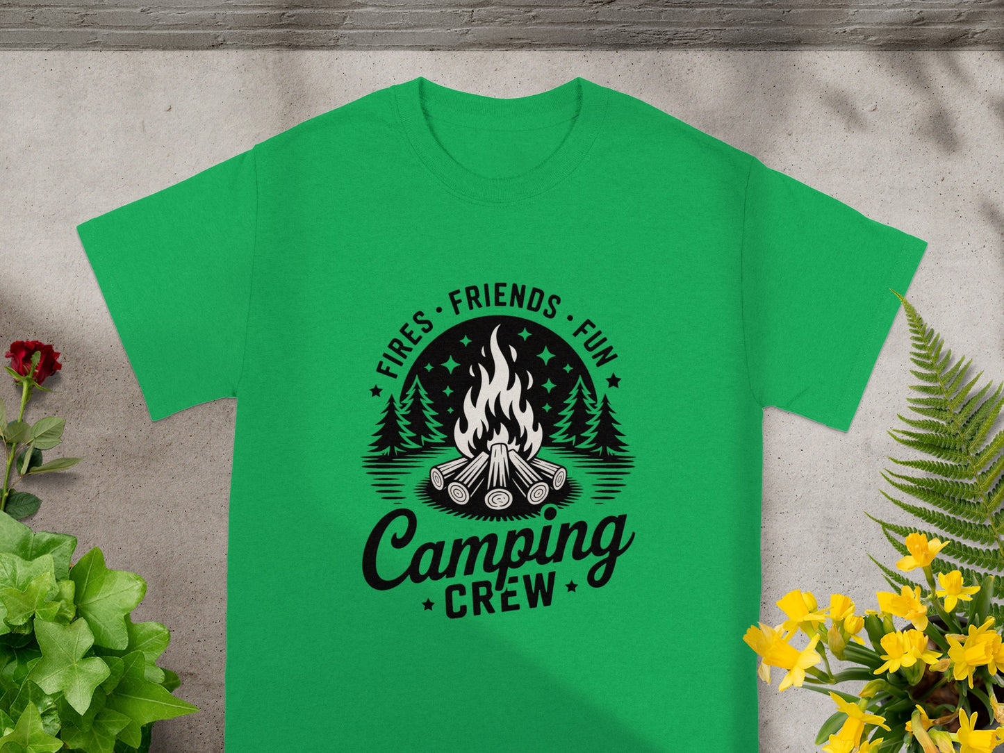 Fires Friends Fun Camping Crew T-shirt product