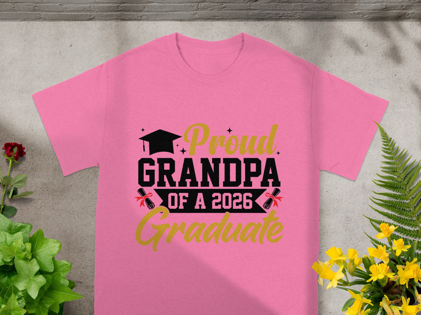 Proud Grandpa Of A 2026 Graduate T-Shirt