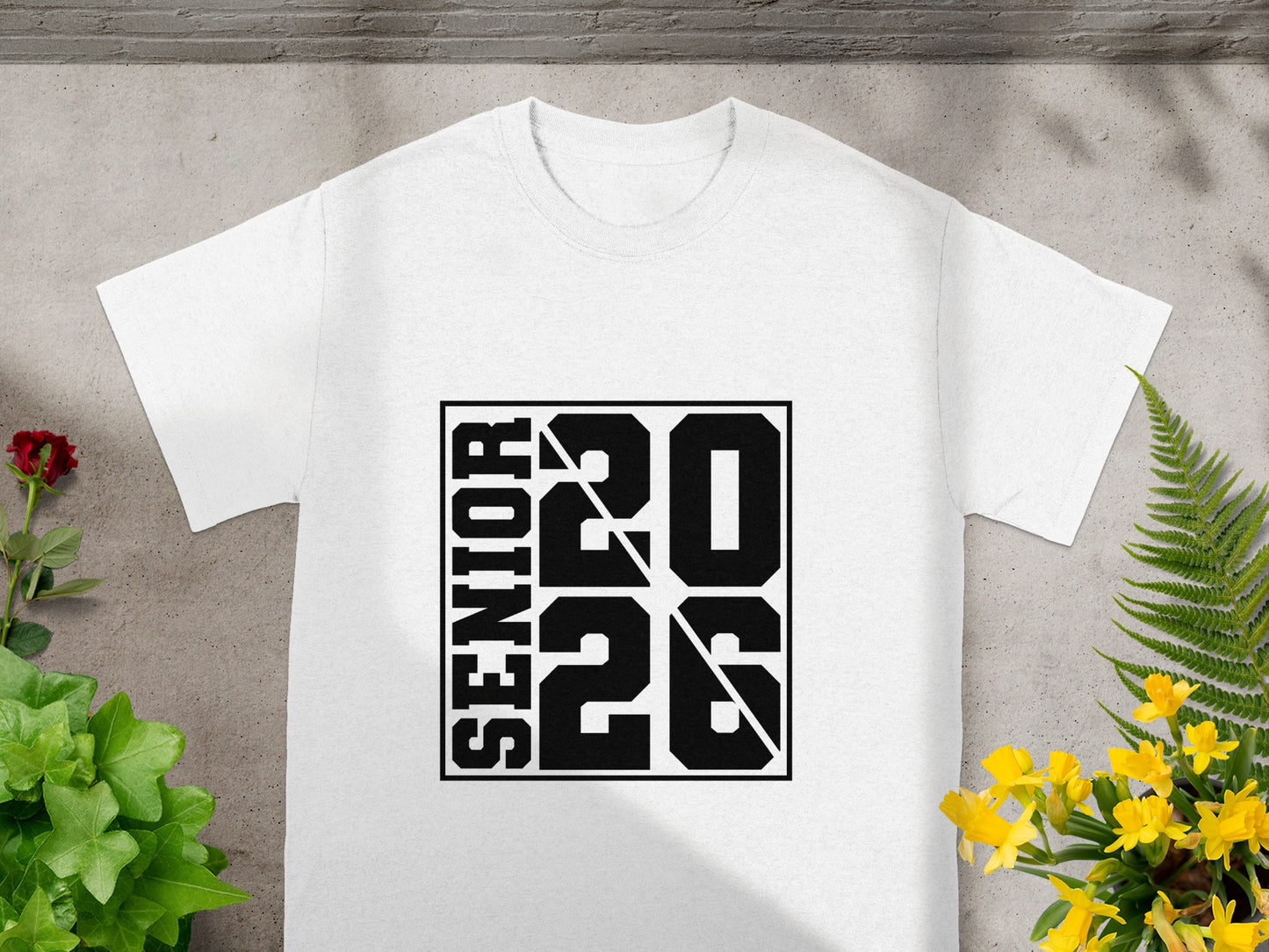 Senior 2026 Graphic T-Shirt for Graduating Class