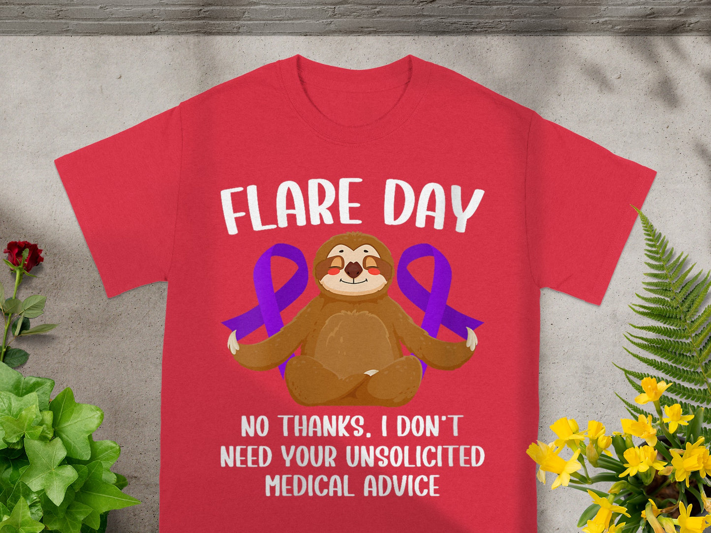 Flare Day Unsolicited Medical Advice T-Shirt