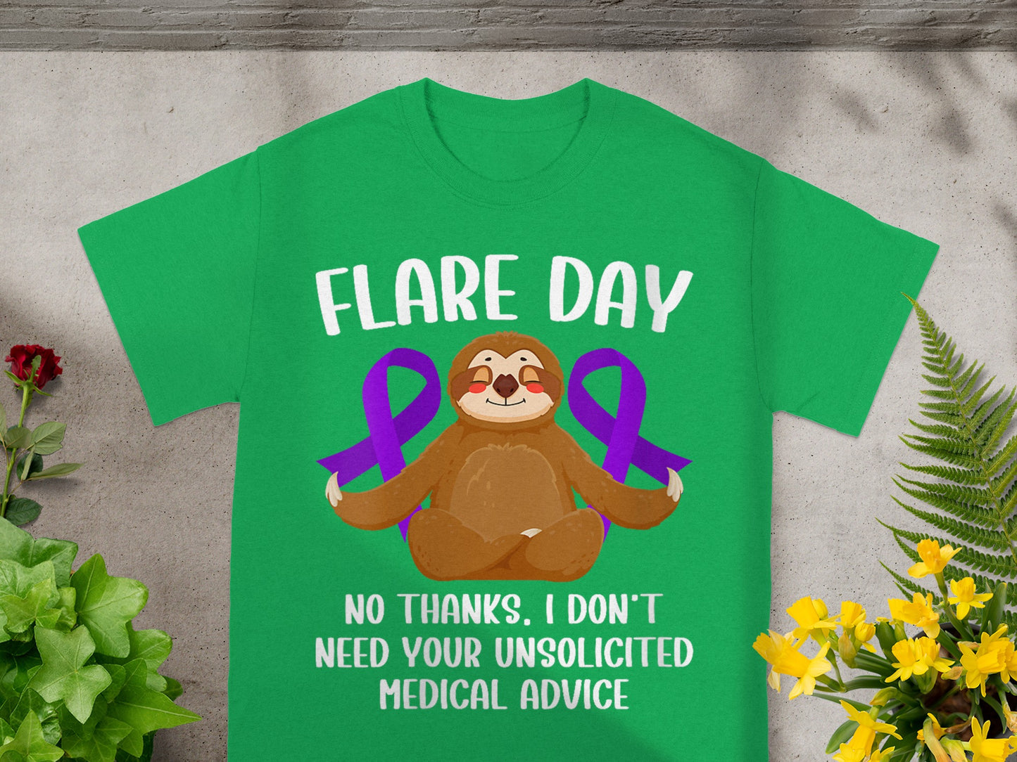 Flare Day No Thanks I Don't Need Medical Advice Tee