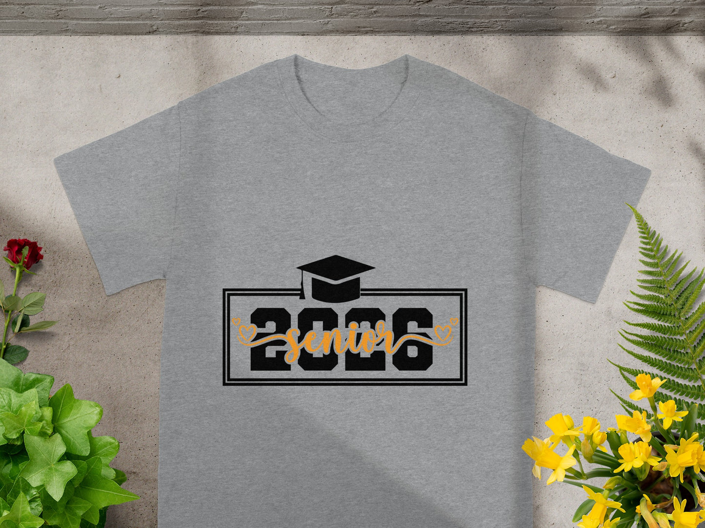 Class of 2026 Senior Graduation Cap Graphic Shirt