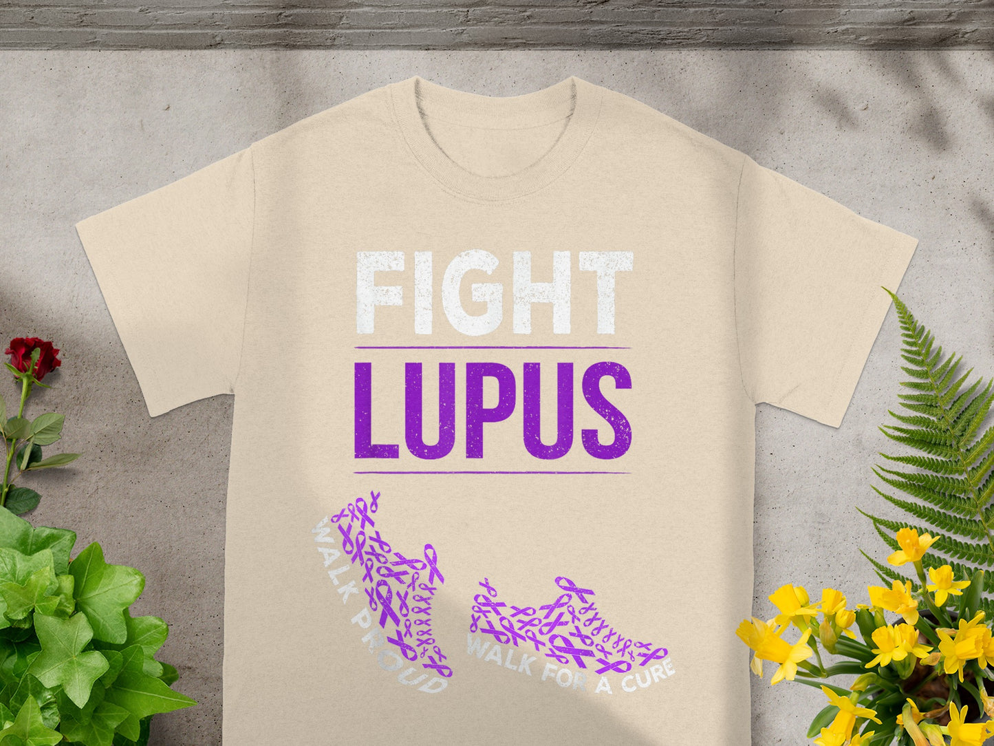 Fight Lupus Walk for a Cure Awareness Shirt
