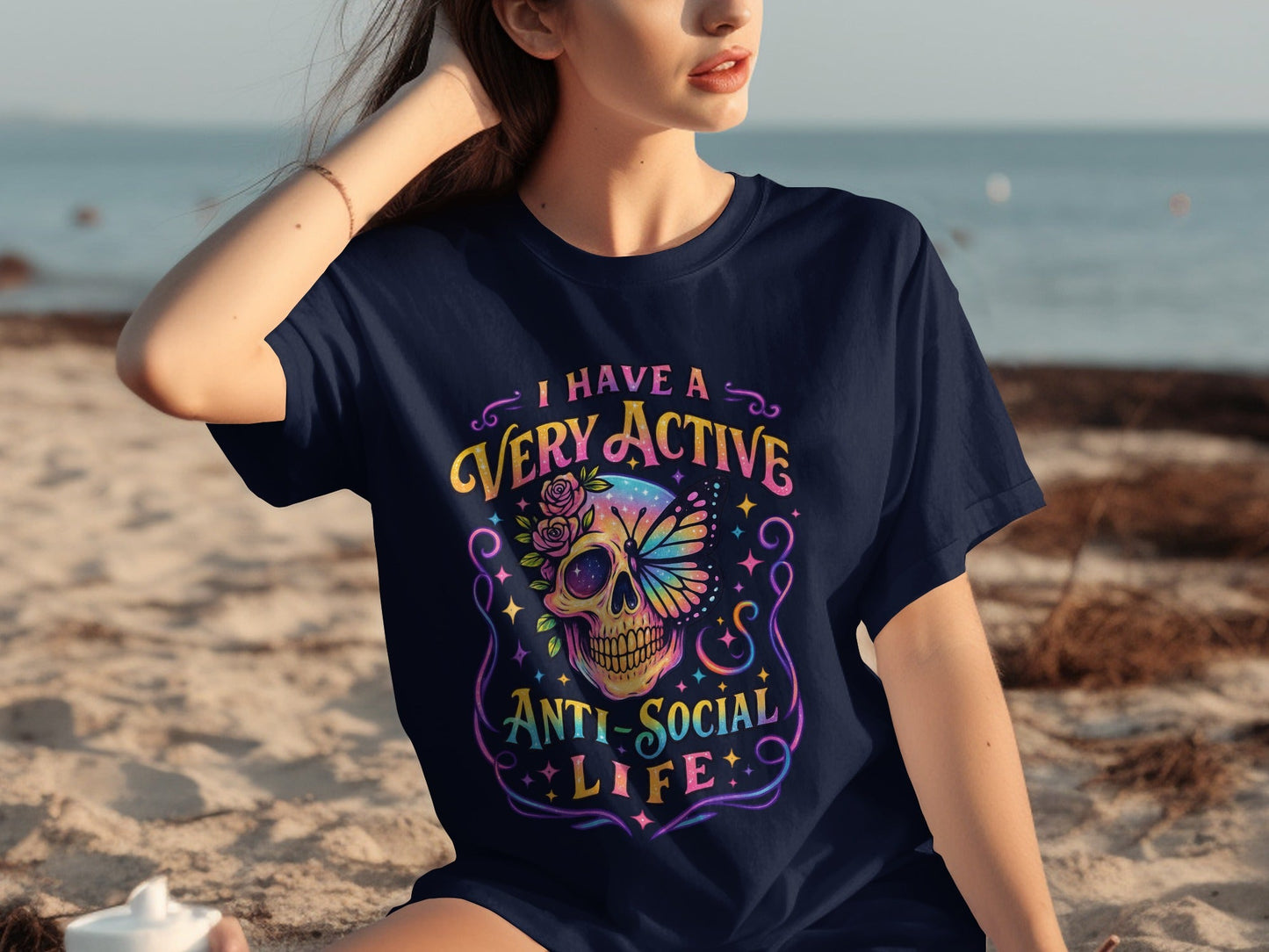 I Have A Very Active Anti-Social Life T-shirt