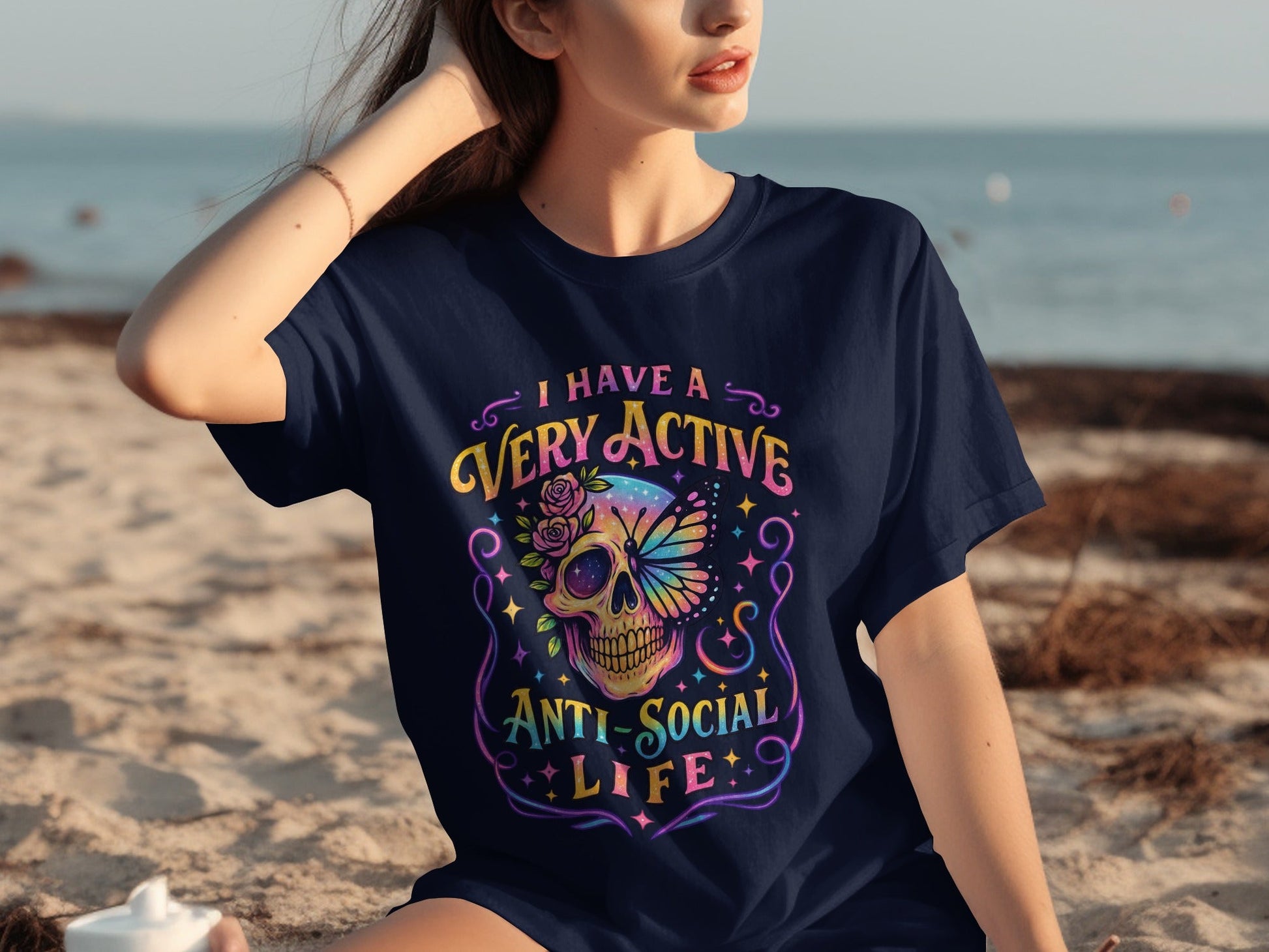 I Have A Very Active Anti-Social Life T-shirt