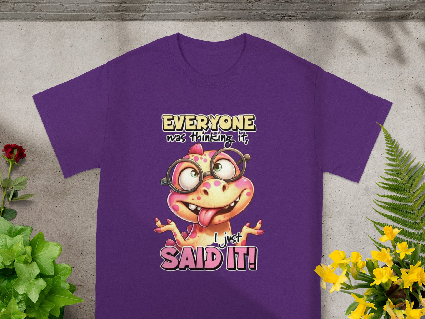 Everyone Was Thinking It Funny Frog Graphic Shirt