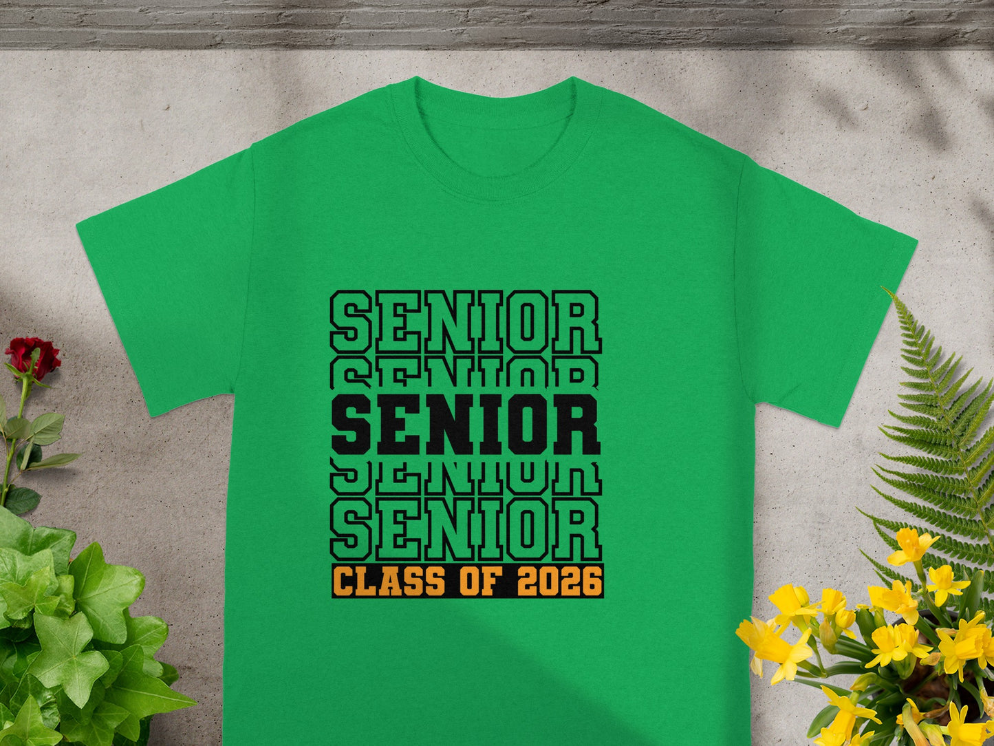 SENIOR CLASS OF 2026 Graphic Printed T-shirt